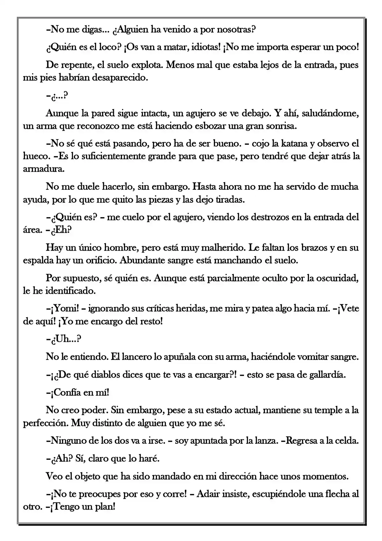 Monochrome Cross - Remade (Novela) - Capítulo 109 - Página 3 - LectorTMOo