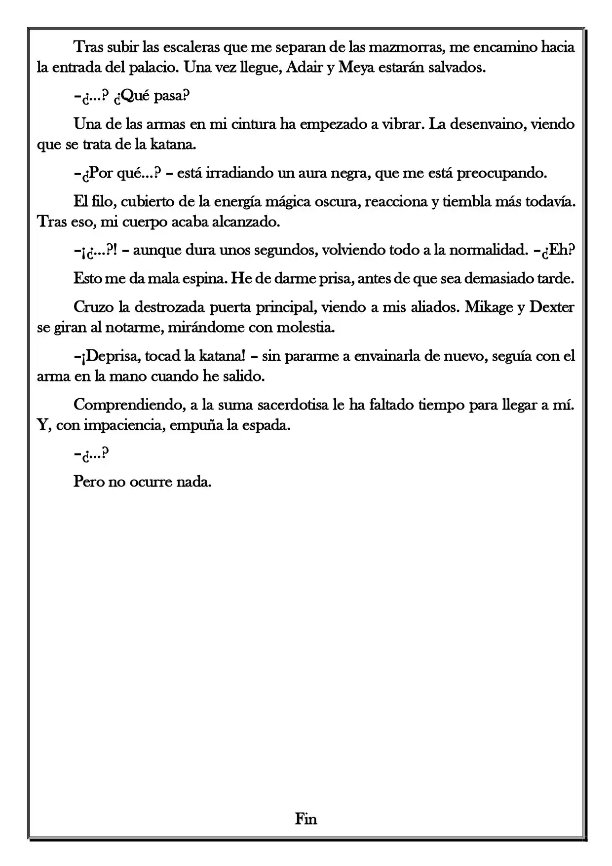 Monochrome Cross - Remade (Novela) - Capítulo 109 - Página 6 - LectorTMOo