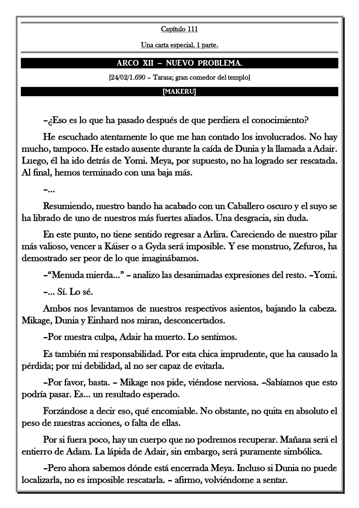 Monochrome Cross - Remade (Novela) - Capítulo 111 - Página 2 - LectorTMOo