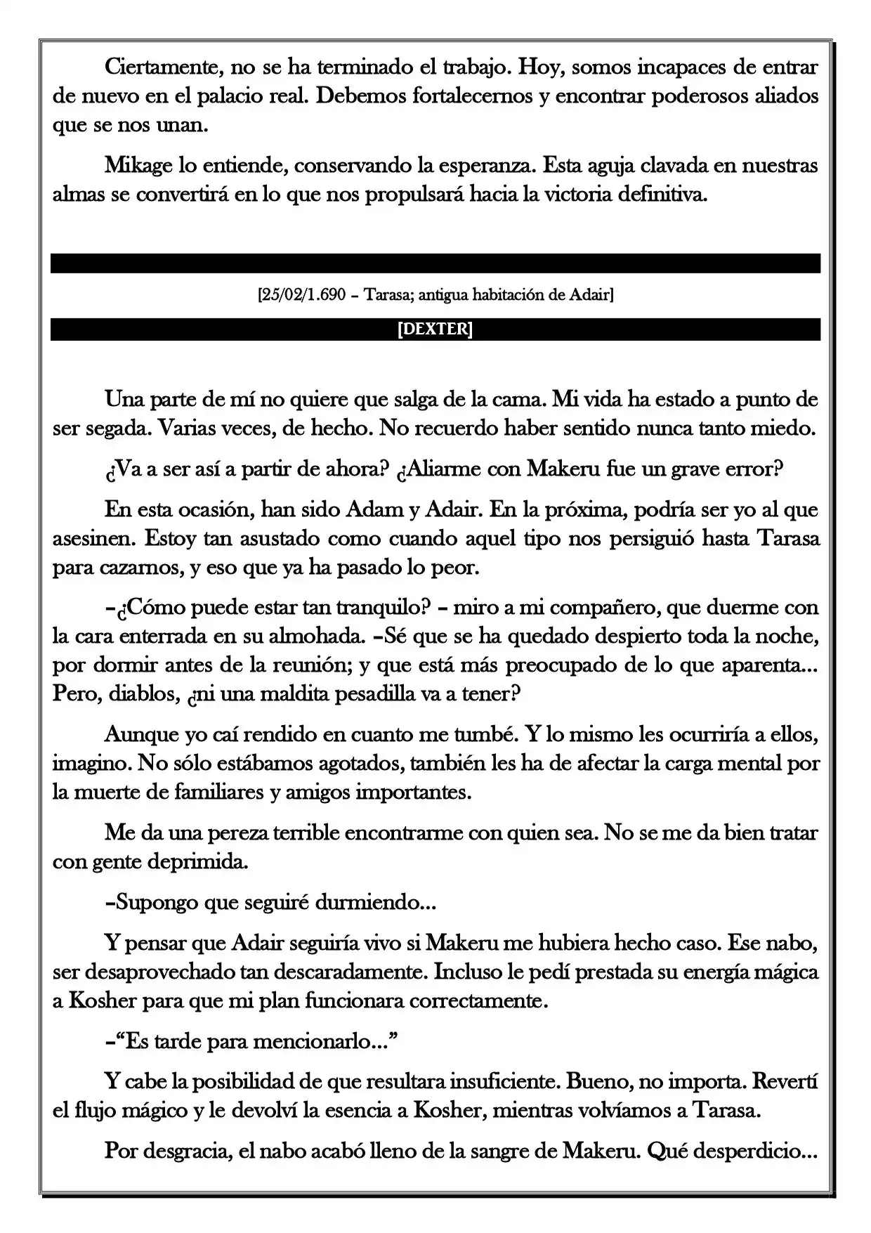 Monochrome Cross - Remade (Novela) - Capítulo 111 - Página 3 - LectorTMOo