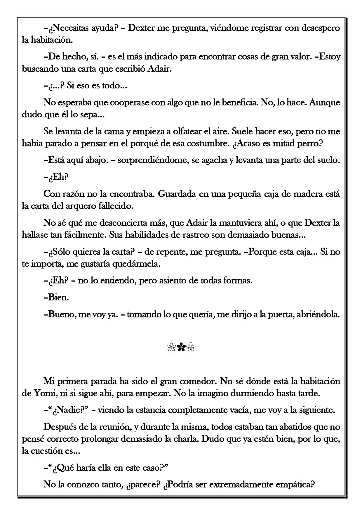 Monochrome Cross - Remade (Novela) - Capítulo 111 - Página 5 - LectorTMOo