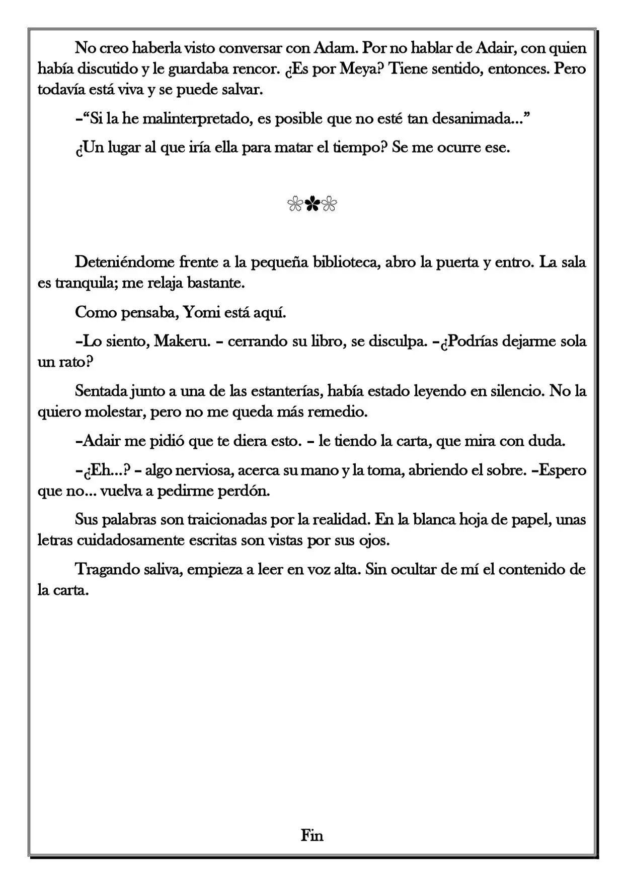 Monochrome Cross - Remade (Novela) - Capítulo 111 - Página 6 - LectorTMOo