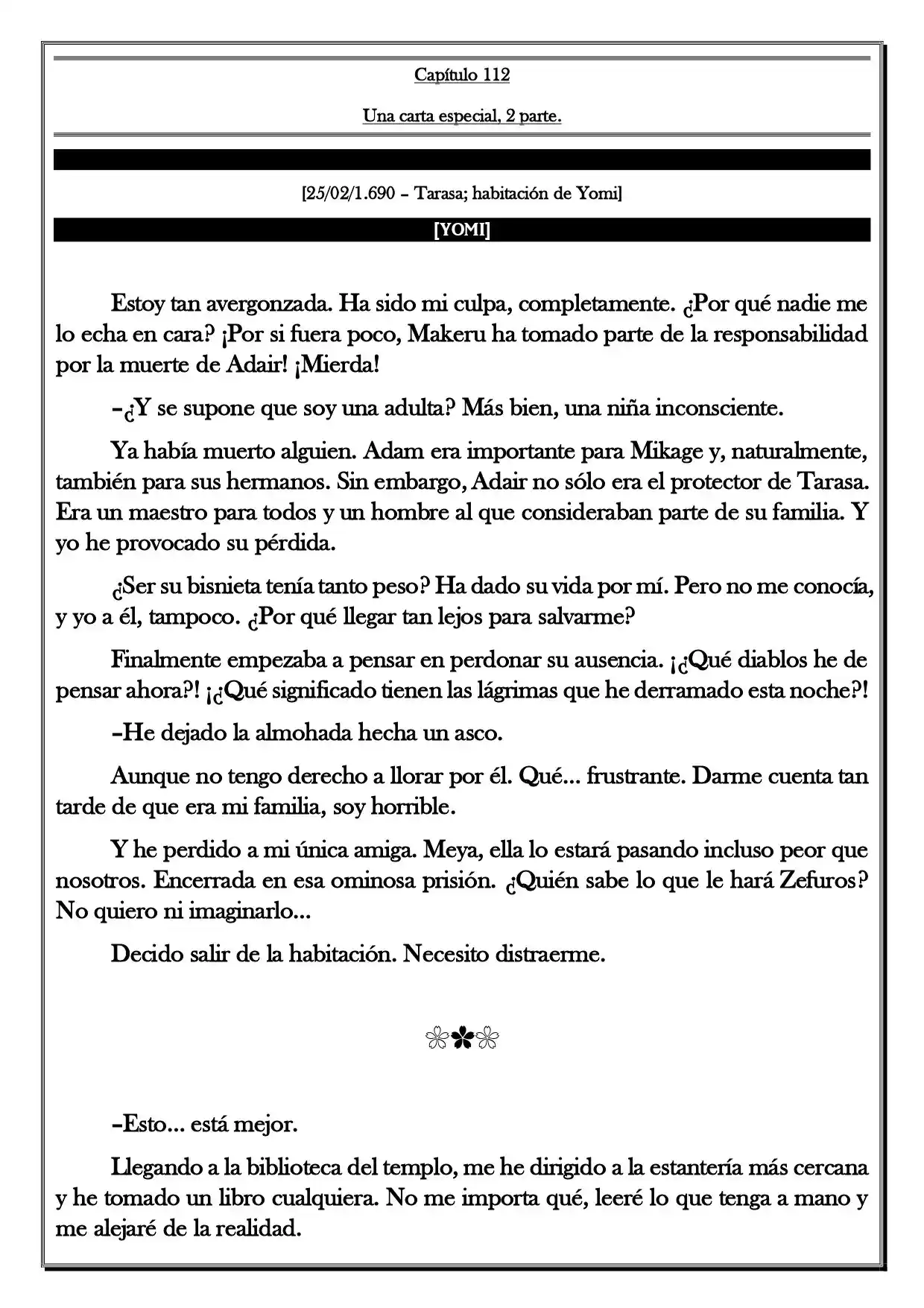 Monochrome Cross - Remade (Novela) - Capítulo 112 - Página 2 - LectorTMOo