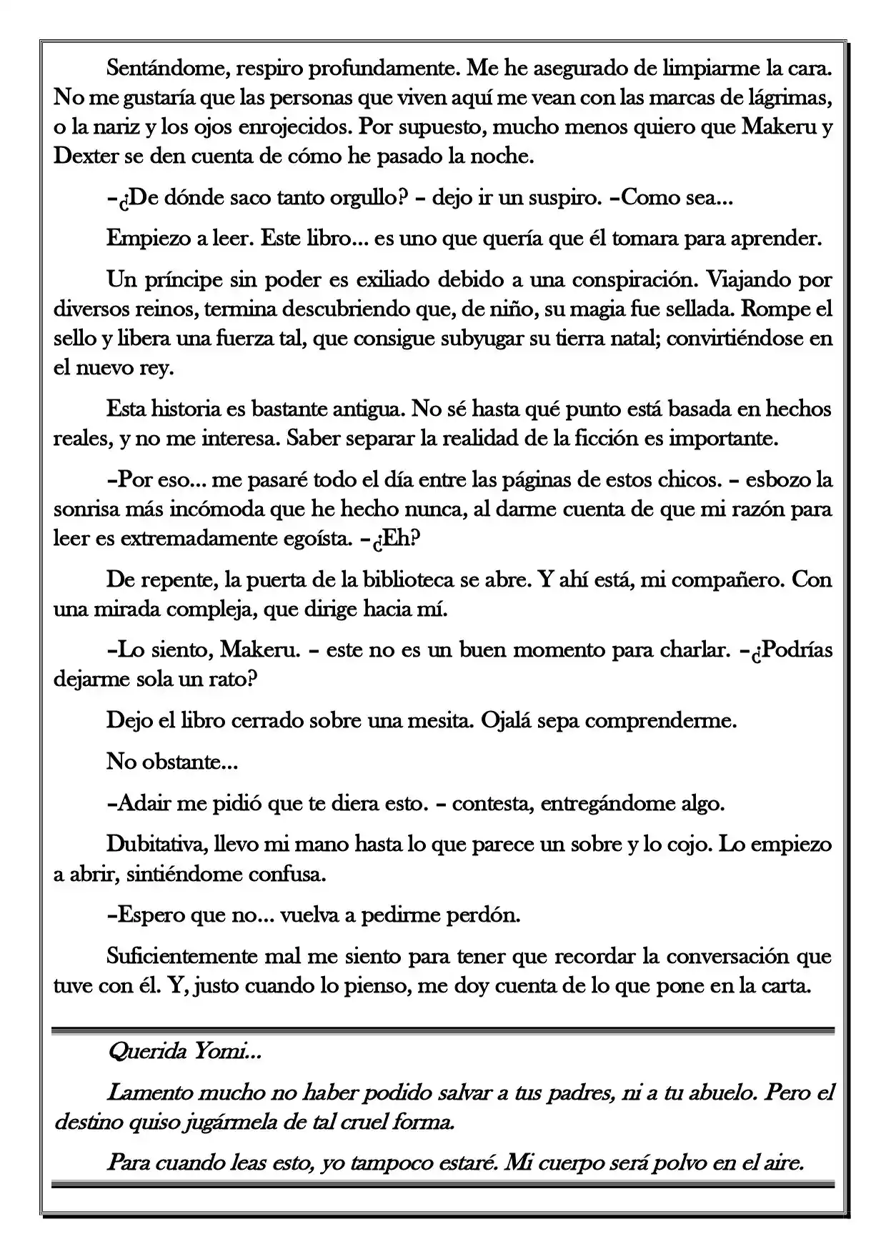 Monochrome Cross - Remade (Novela) - Capítulo 112 - Página 3 - LectorTMOo