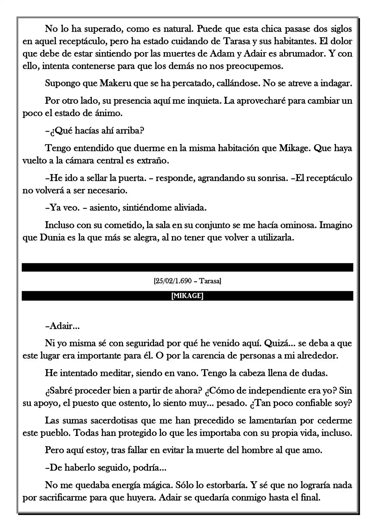 Monochrome Cross - Remade (Novela) - Capítulo 113 - Página 4 - LectorTMOo