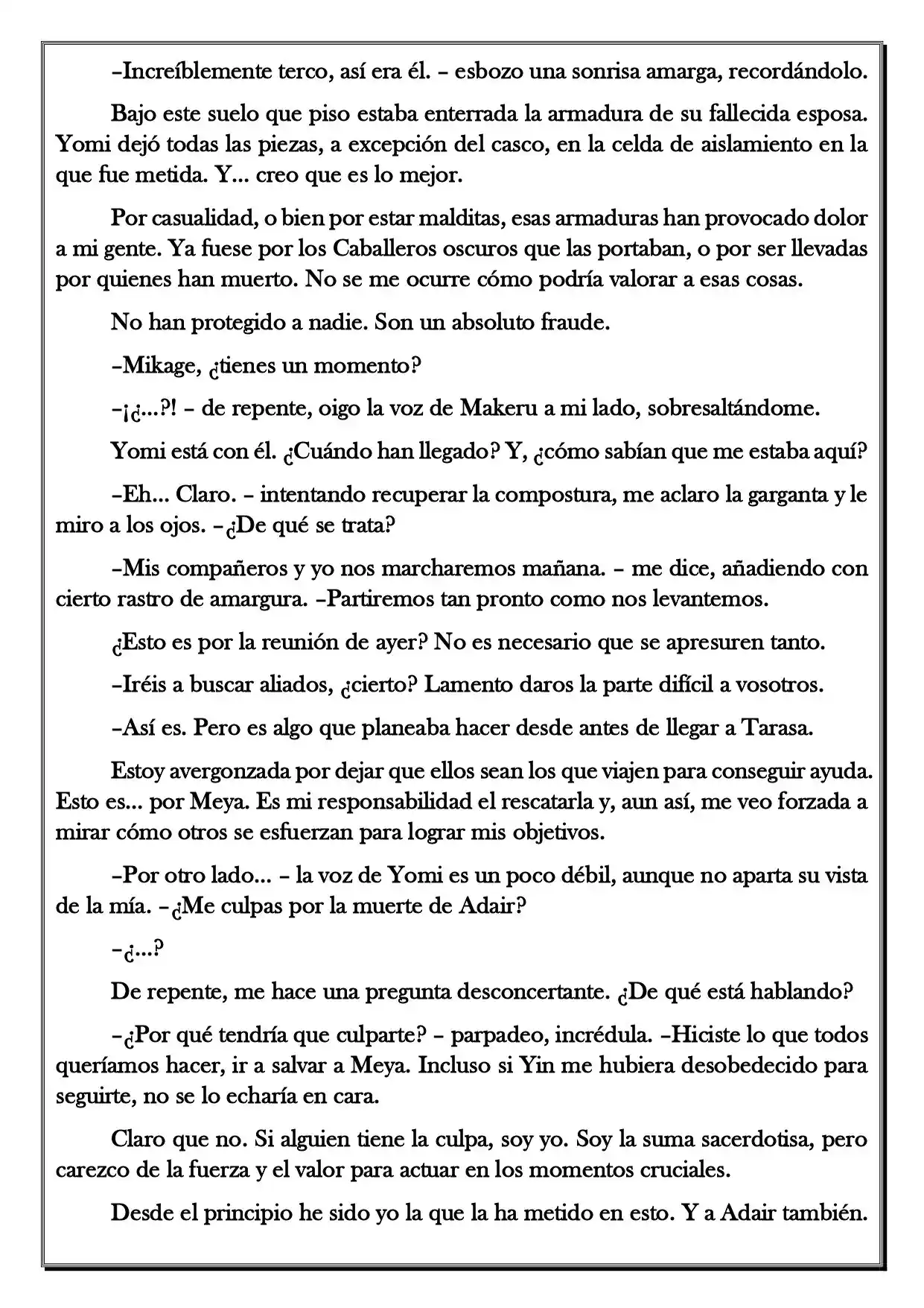 Monochrome Cross - Remade (Novela) - Capítulo 113 - Página 5 - LectorTMOo