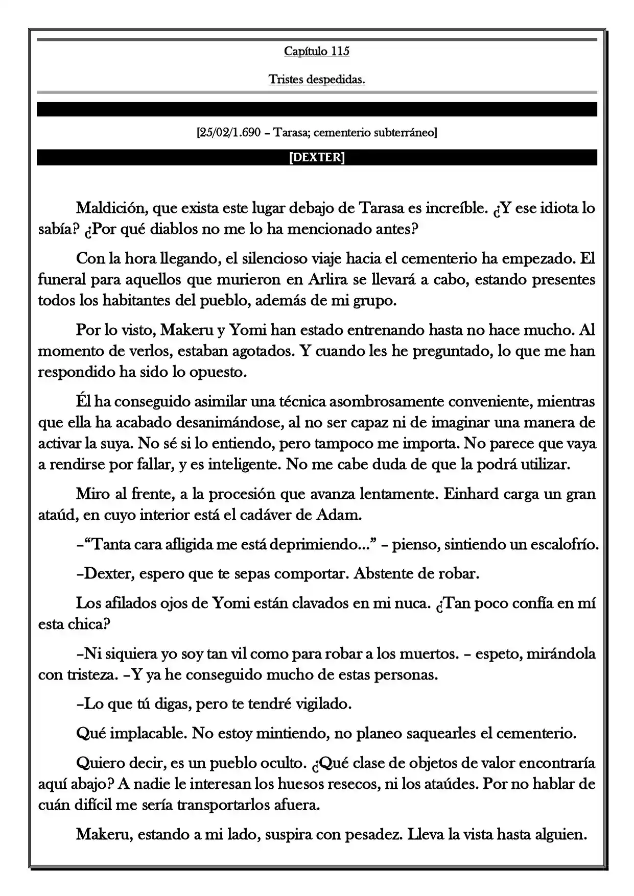 Monochrome Cross - Remade (Novela) - Capítulo 115 - Página 2 - LectorTMOo