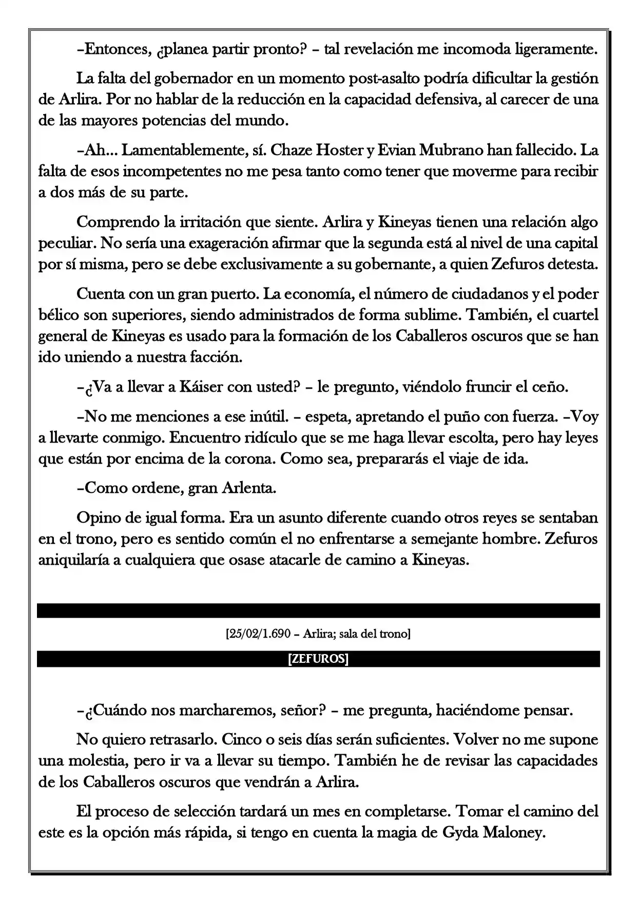 Monochrome Cross - Remade (Novela) - Capítulo 116 - Página 3 - LectorTMOo