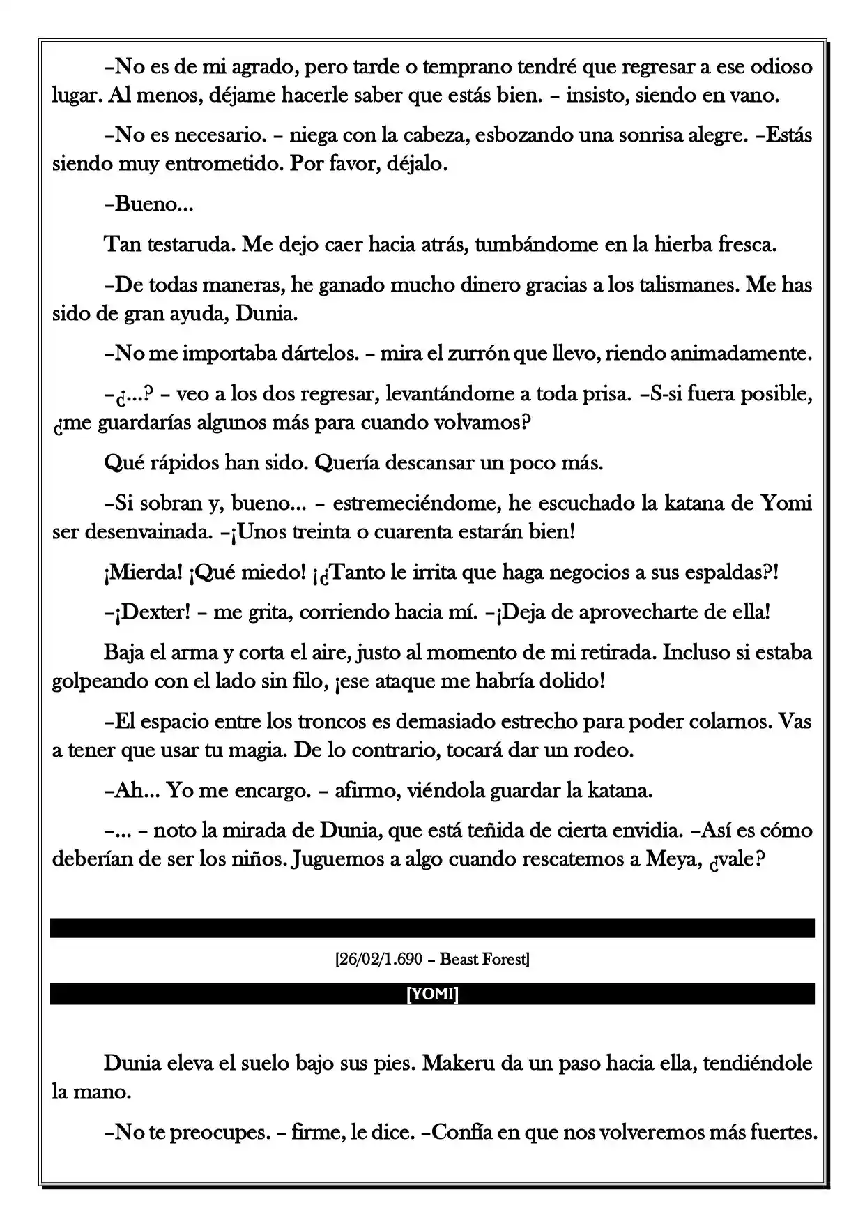 Monochrome Cross - Remade (Novela) - Capítulo 117 - Página 4 - LectorTMOo