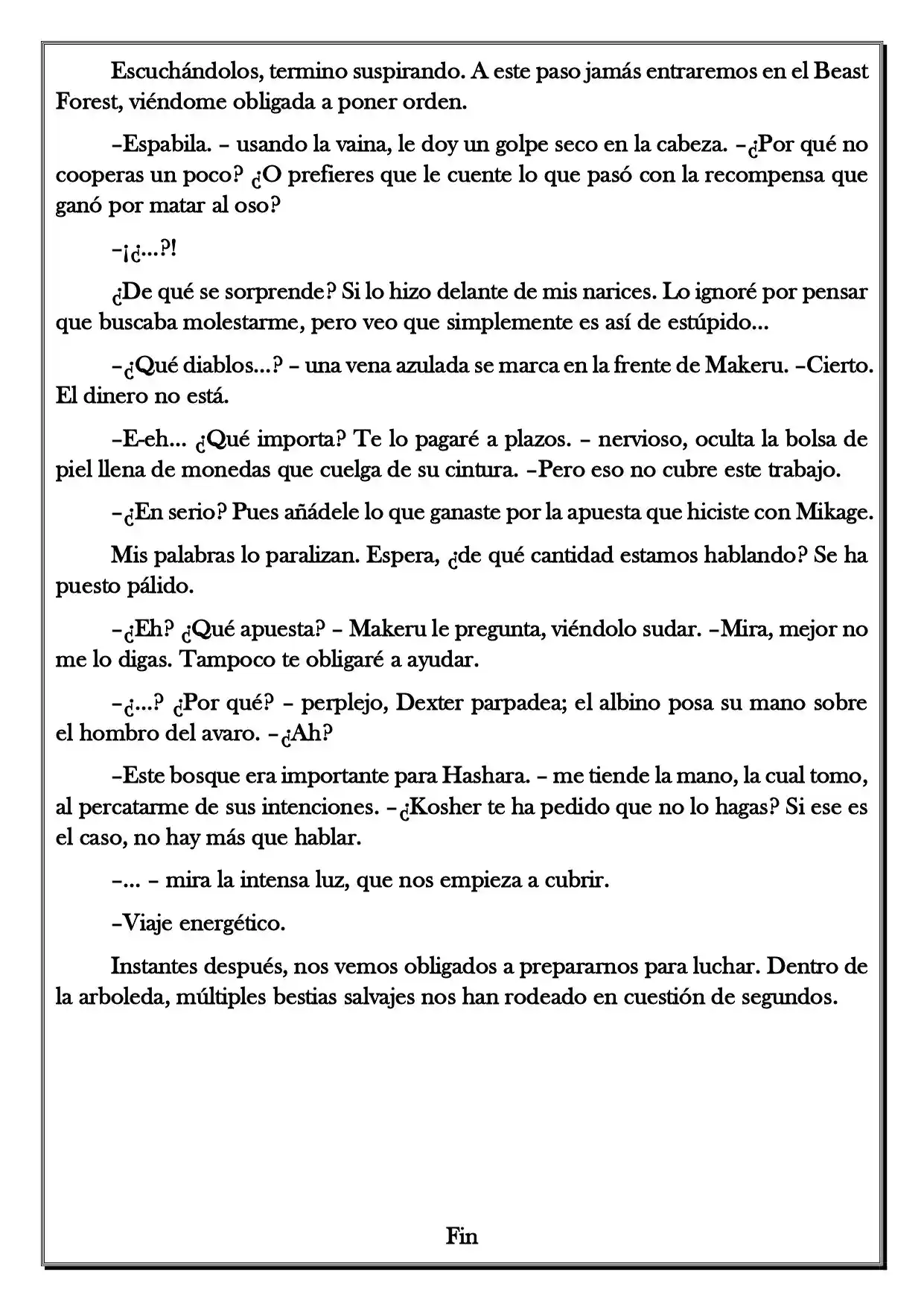 Monochrome Cross - Remade (Novela) - Capítulo 117 - Página 6 - LectorTMOo