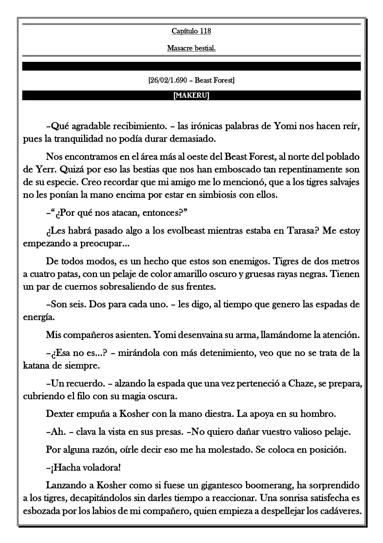 Monochrome Cross - Remade (Novela) - Capítulo 118 - Página 2 - LectorTMOo