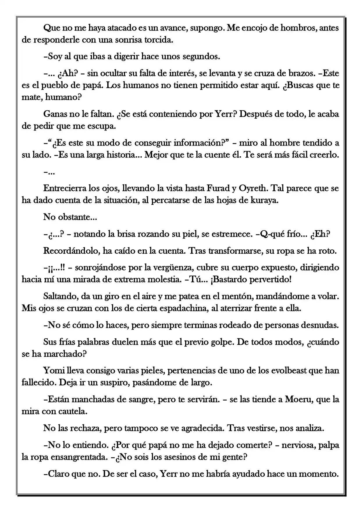 Monochrome Cross - Remade (Novela) - Capítulo 119.50 - Página 3 - LectorTMOo