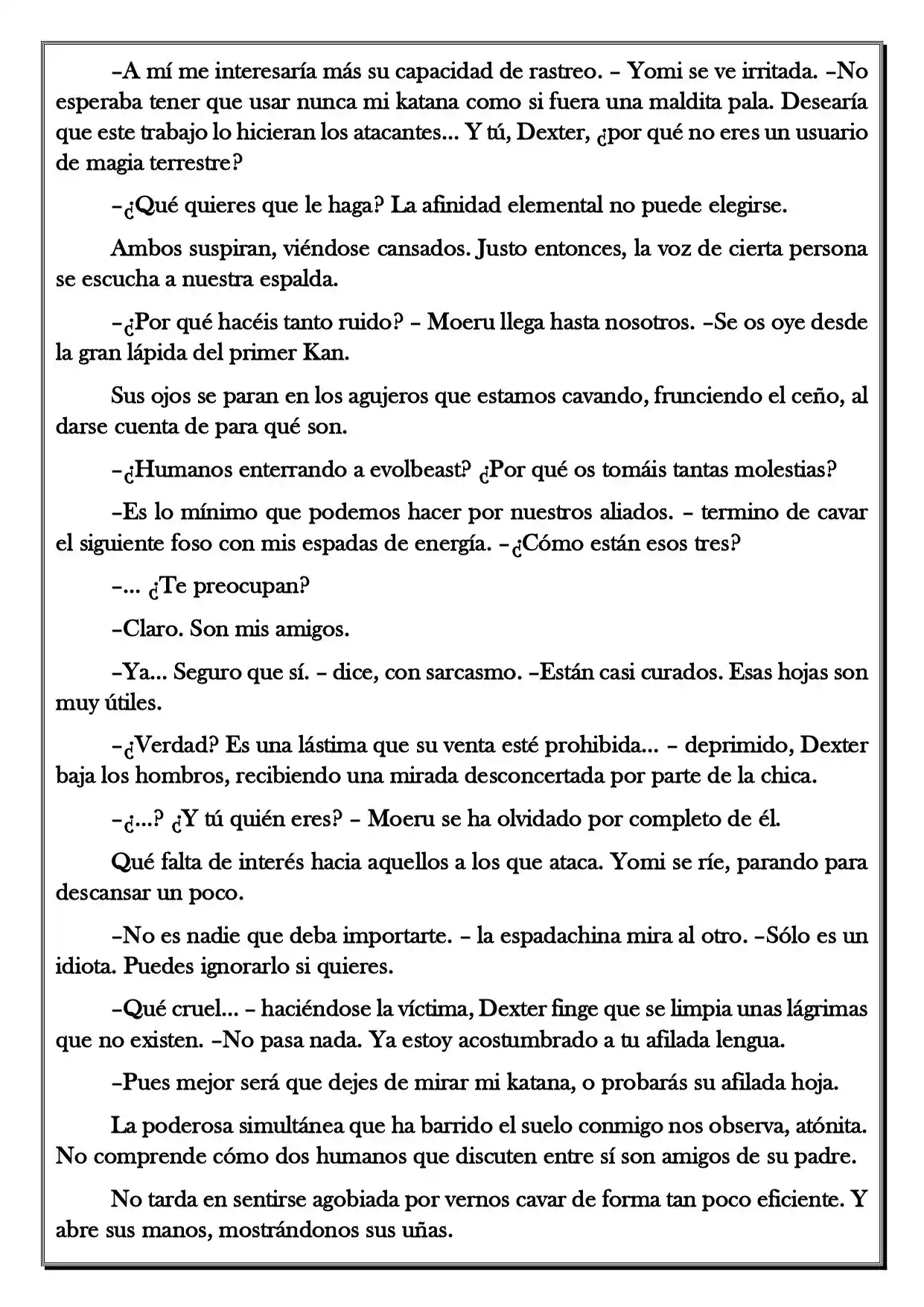 Monochrome Cross - Remade (Novela) - Capítulo 119.50 - Página 5 - LectorTMOo