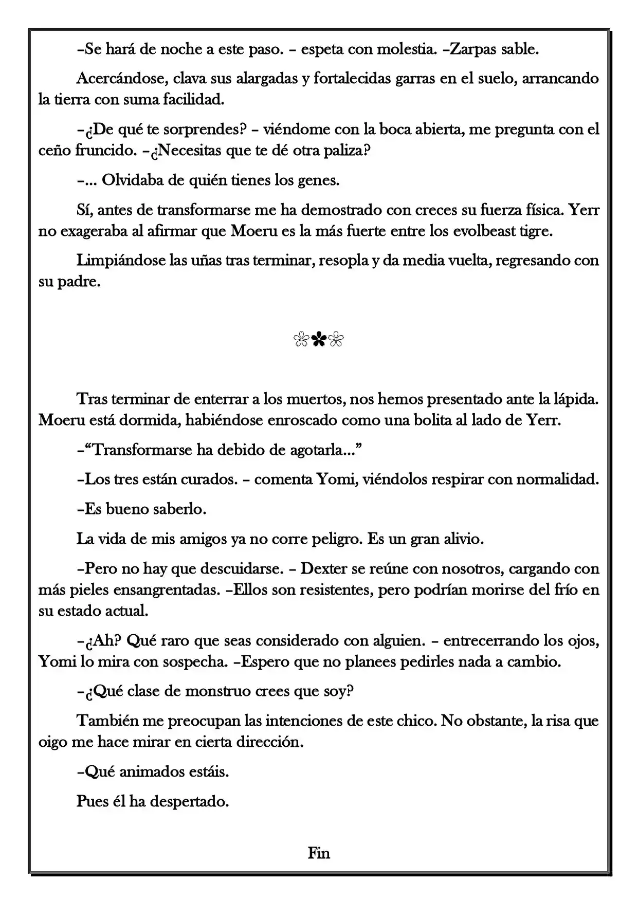 Monochrome Cross - Remade (Novela) - Capítulo 119.50 - Página 6 - LectorTMOo