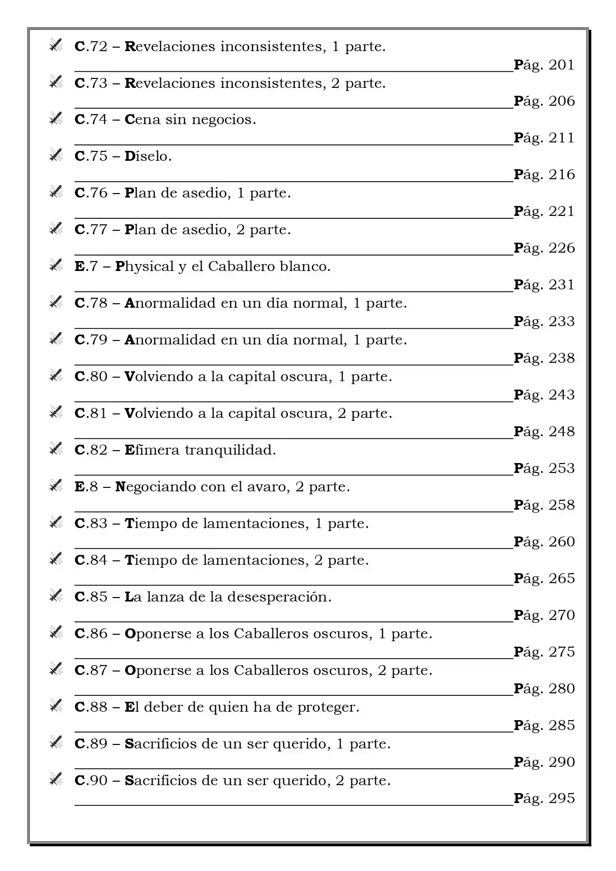 Monochrome Cross - Remade (Novela) - Capítulo 119.51 - Página 3 - LectorTMOo