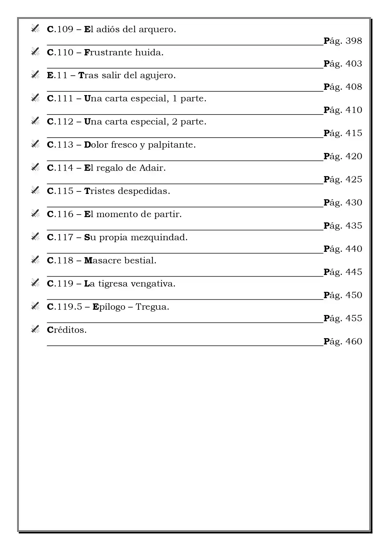 Monochrome Cross - Remade (Novela) - Capítulo 119.51 - Página 5 - LectorTMOo