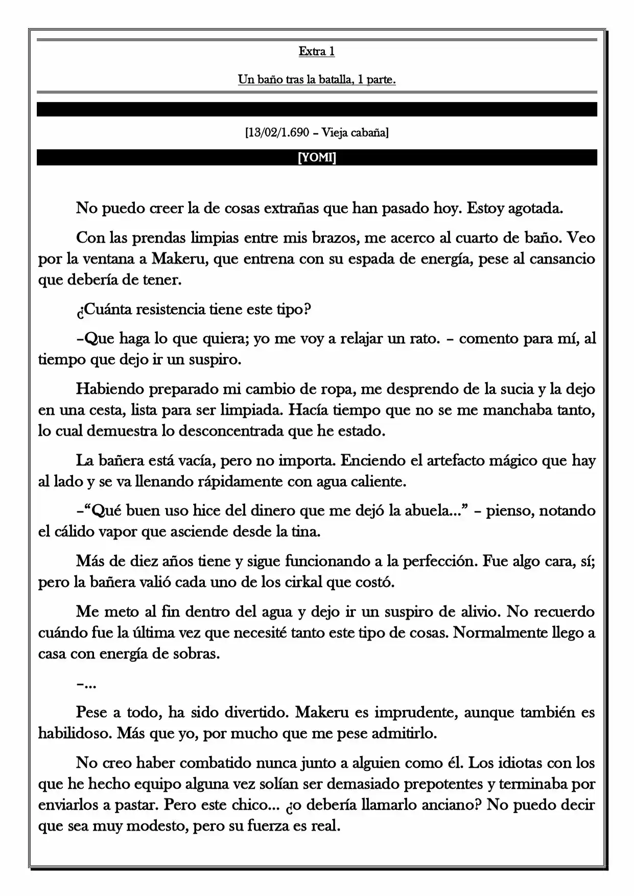 Monochrome Cross - Remade (Novela) - Capítulo 12.51 - Página 2 - LectorTMOo