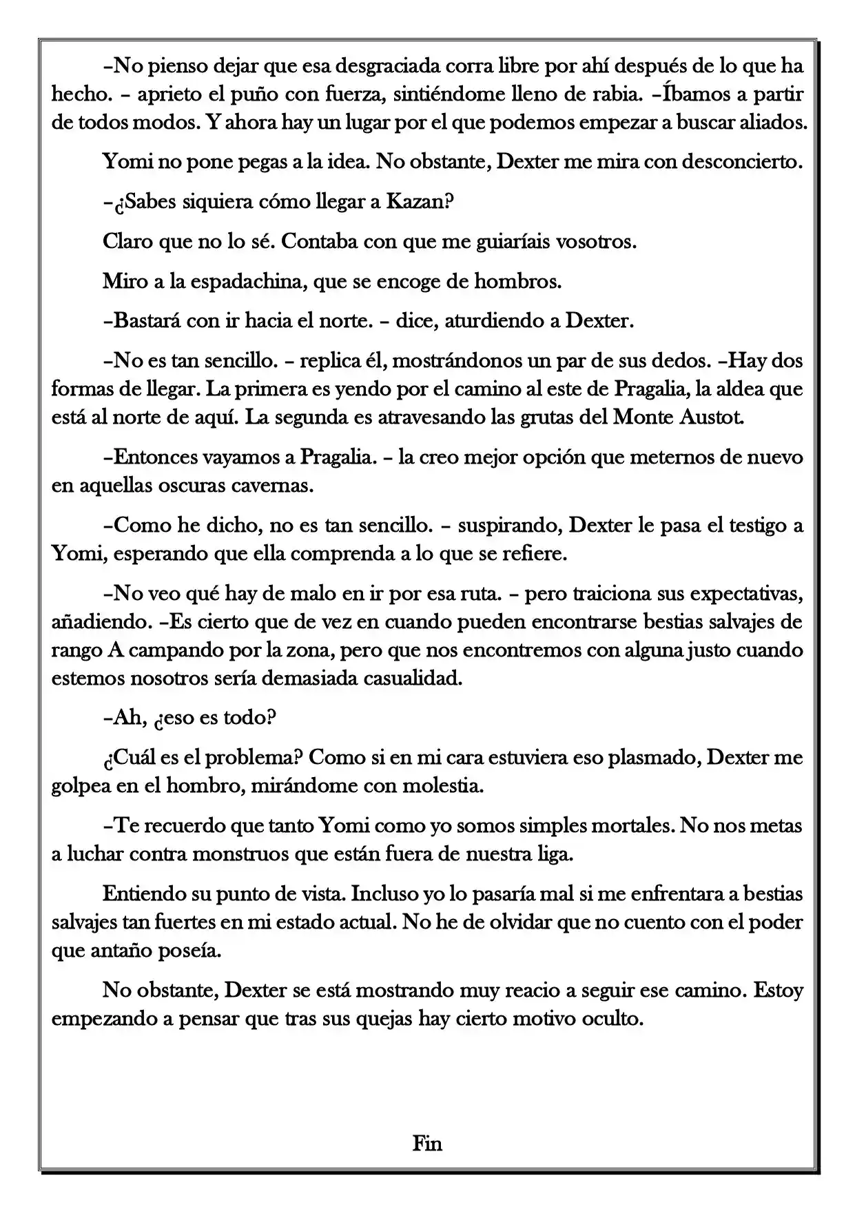 Monochrome Cross - Remade (Novela) - Capítulo 120 - Página 6 - LectorTMOo