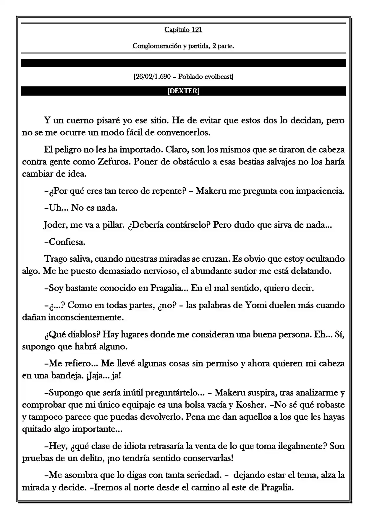 Monochrome Cross - Remade (Novela) - Capítulo 121 - Página 2 - LectorTMOo