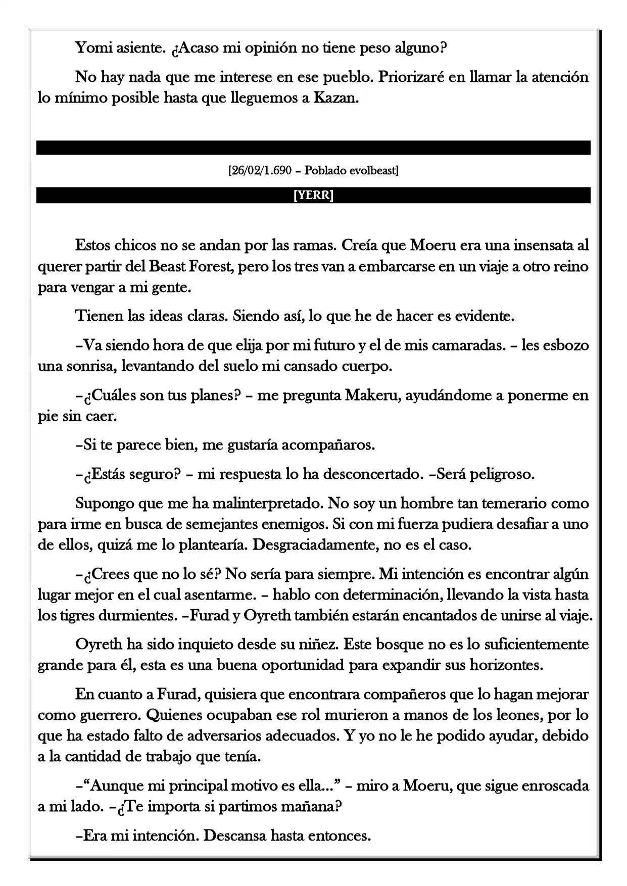 Monochrome Cross - Remade (Novela) - Capítulo 121 - Página 3 - LectorTMOo