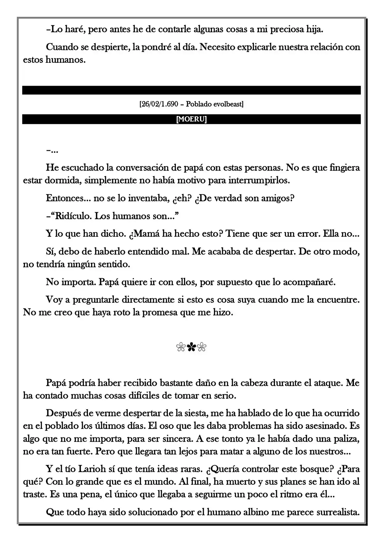 Monochrome Cross - Remade (Novela) - Capítulo 121 - Página 4 - LectorTMOo