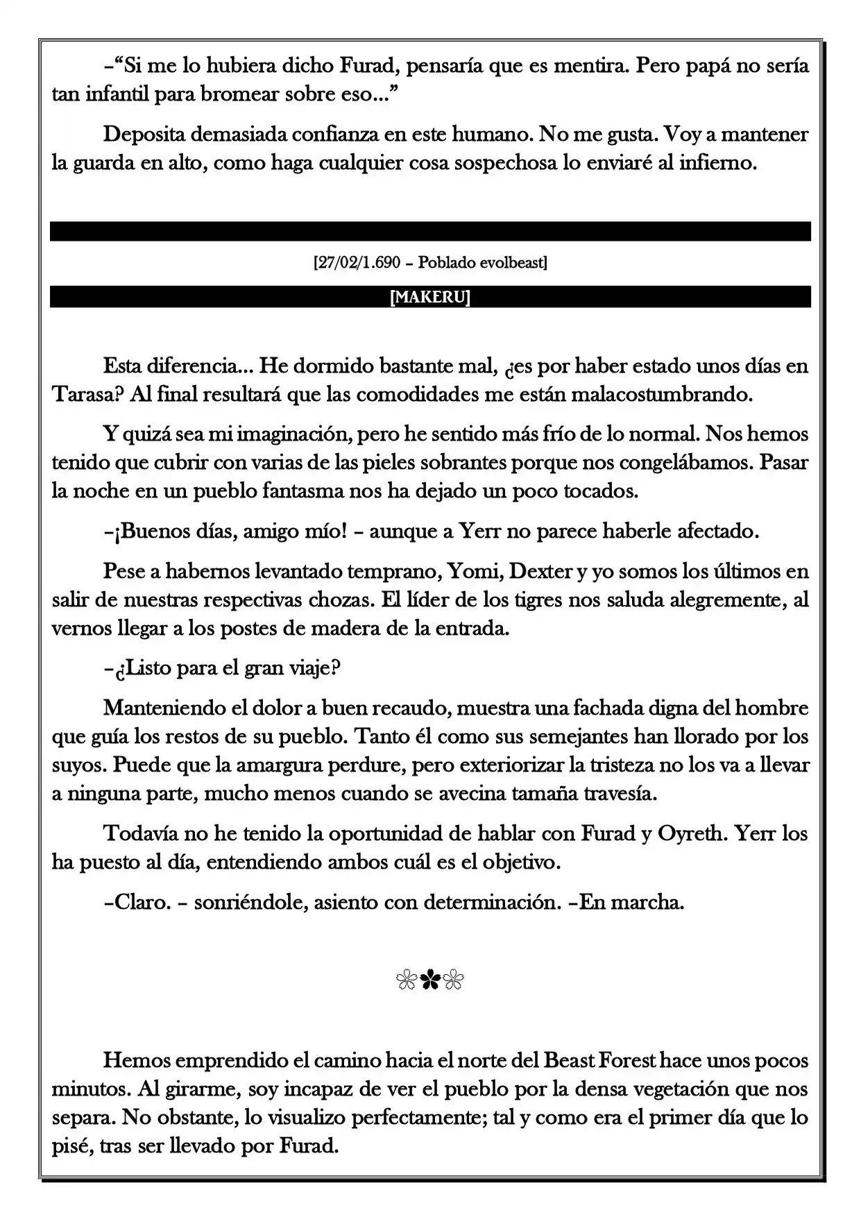 Monochrome Cross - Remade (Novela) - Capítulo 121 - Página 5 - LectorTMOo