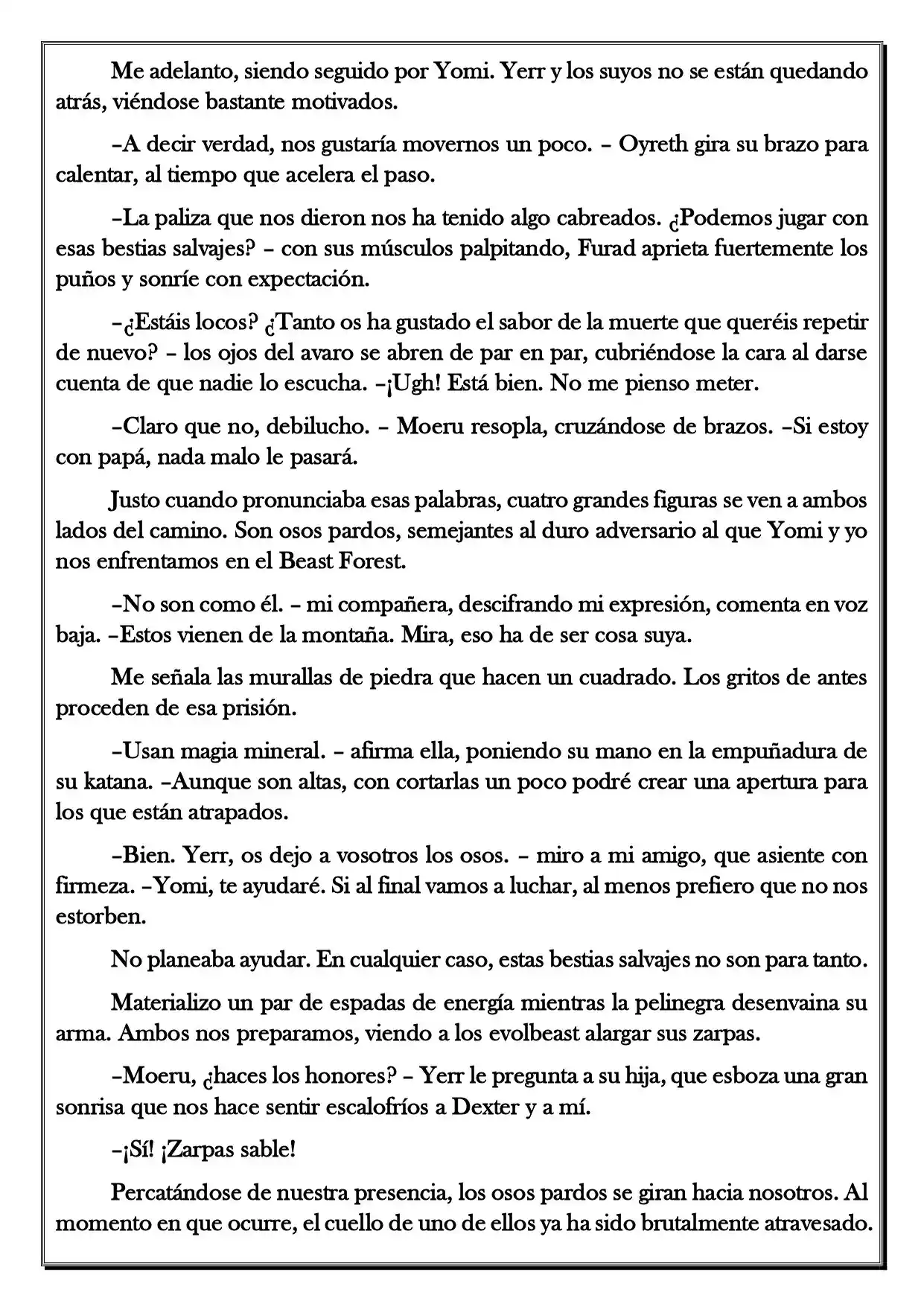Monochrome Cross - Remade (Novela) - Capítulo 122 - Página 4 - LectorTMOo