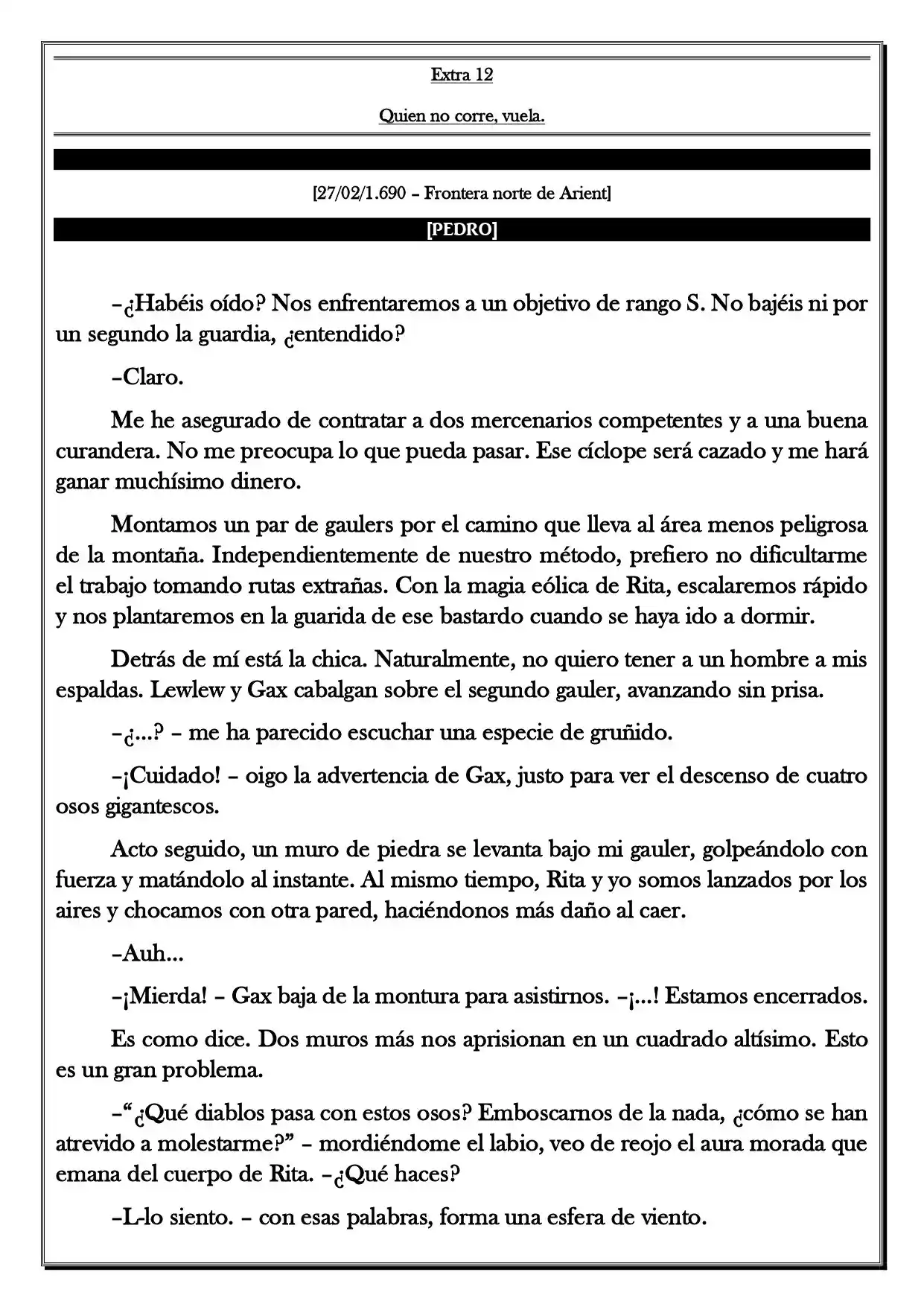 Monochrome Cross - Remade (Novela) - Capítulo 123.51 - Página 2 - LectorTMOo