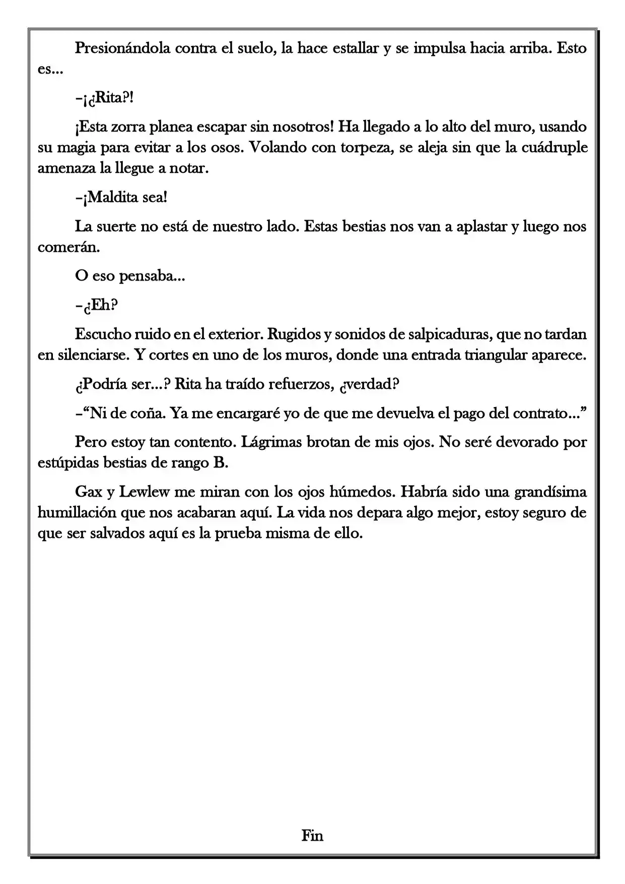 Monochrome Cross - Remade (Novela) - Capítulo 123.51 - Página 3 - LectorTMOo