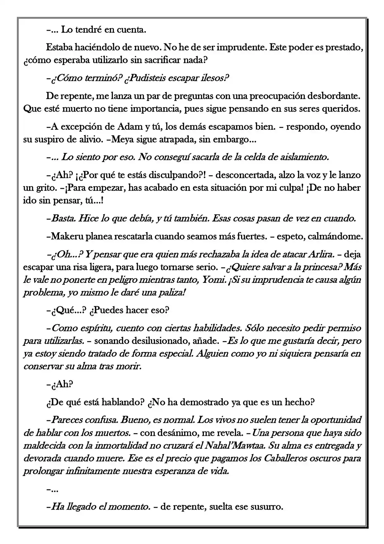 Monochrome Cross - Remade (Novela) - Capítulo 124 - Página 5 - LectorTMOo