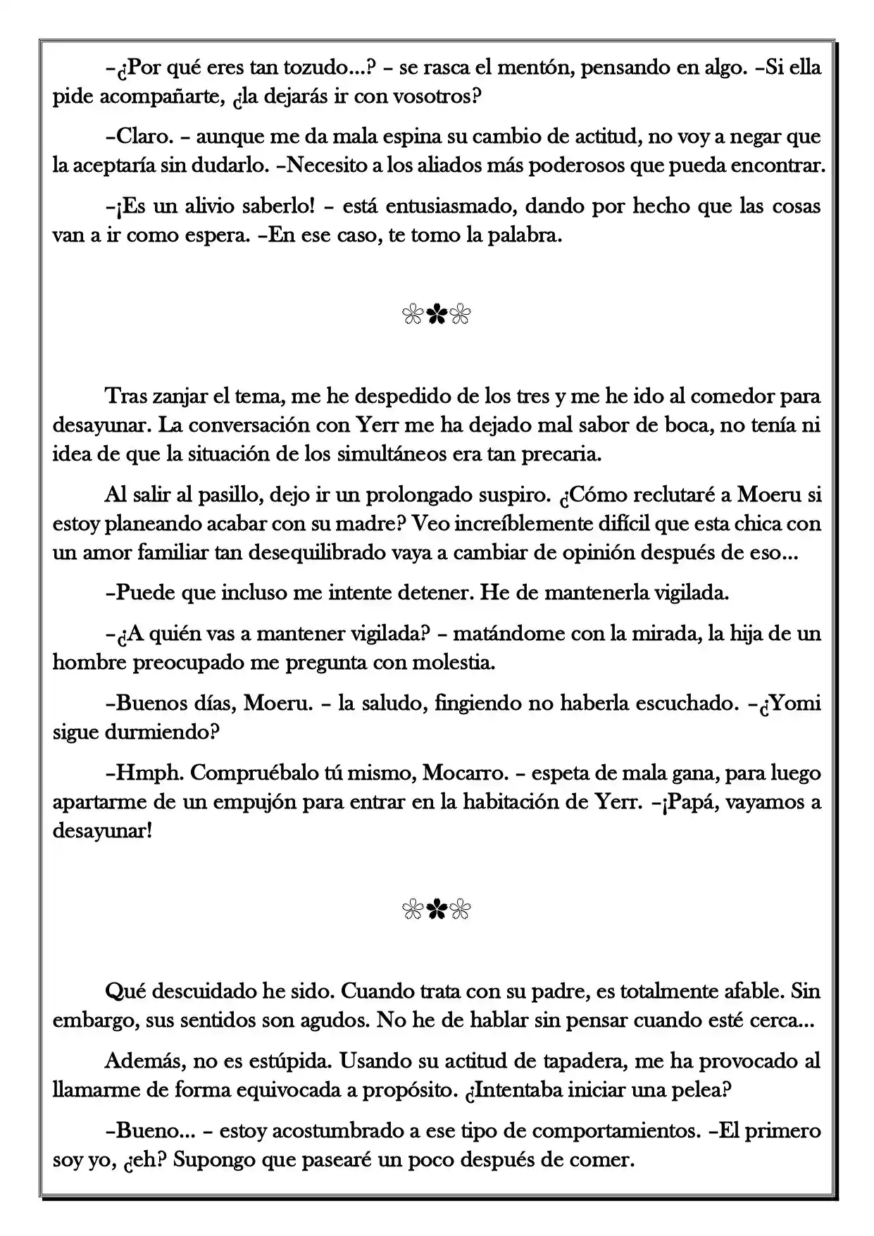 Monochrome Cross - Remade (Novela) - Capítulo 125 - Página 4 - LectorTMOo