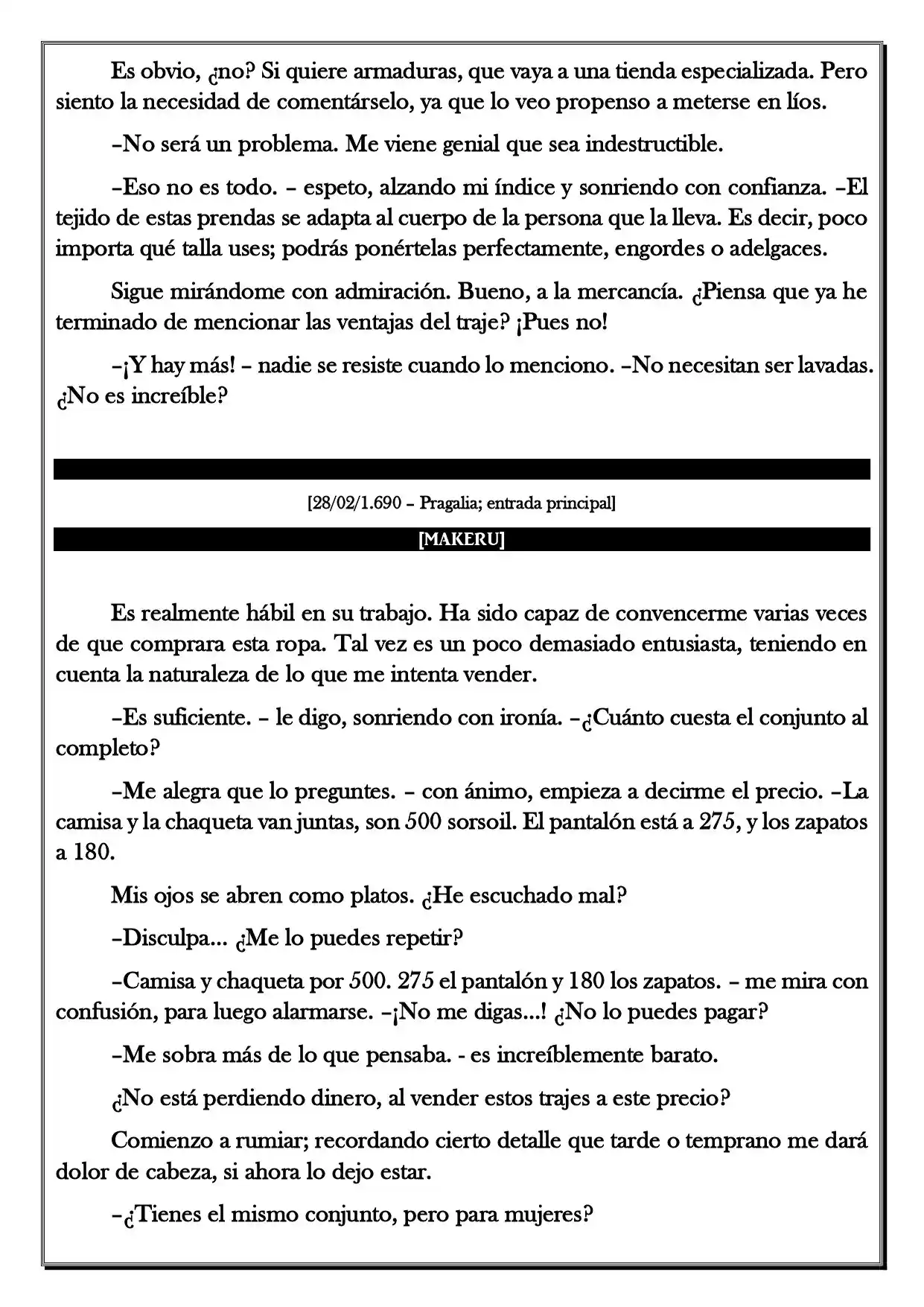 Monochrome Cross - Remade (Novela) - Capítulo 126 - Página 5 - LectorTMOo