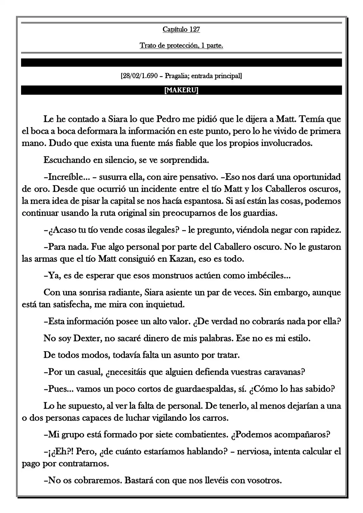 Monochrome Cross - Remade (Novela) - Capítulo 127 - Página 2 - LectorTMOo