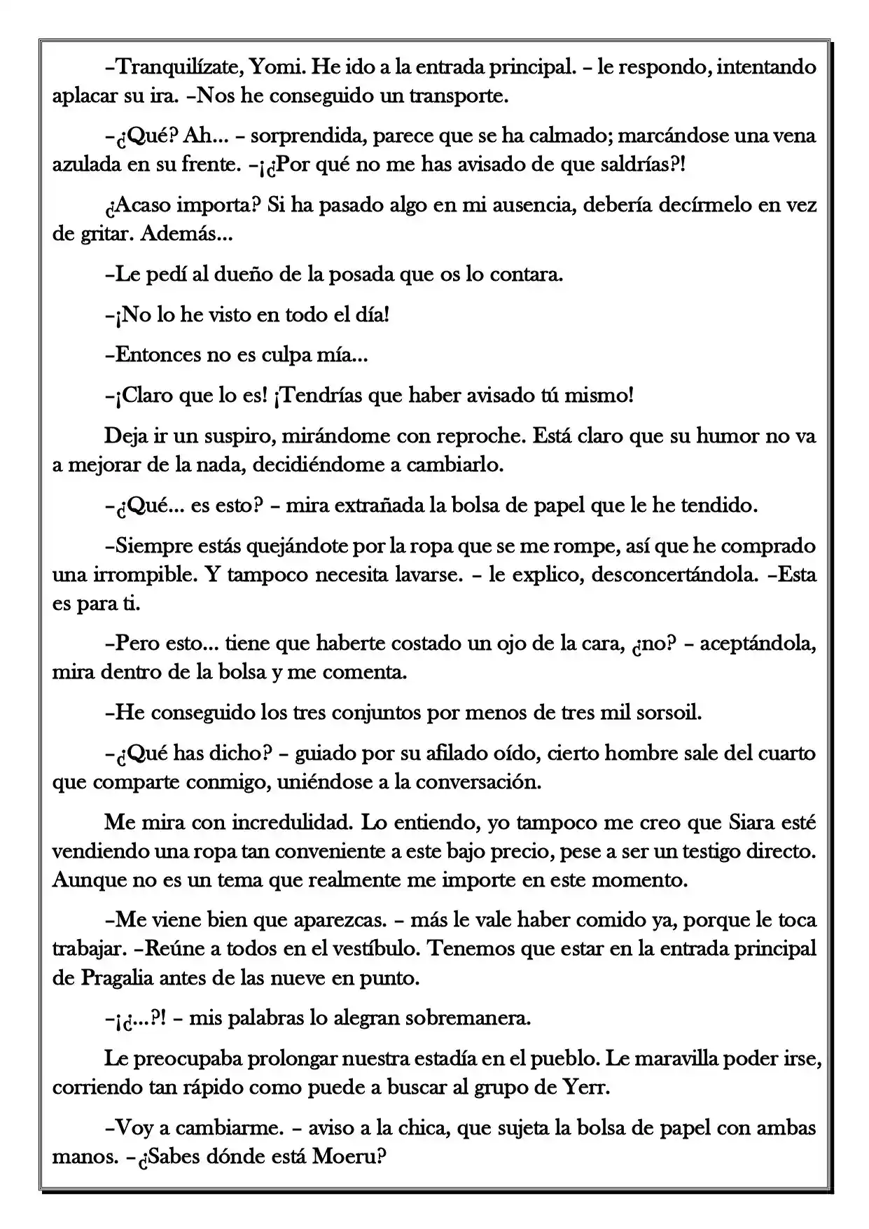 Monochrome Cross - Remade (Novela) - Capítulo 127 - Página 4 - LectorTMOo