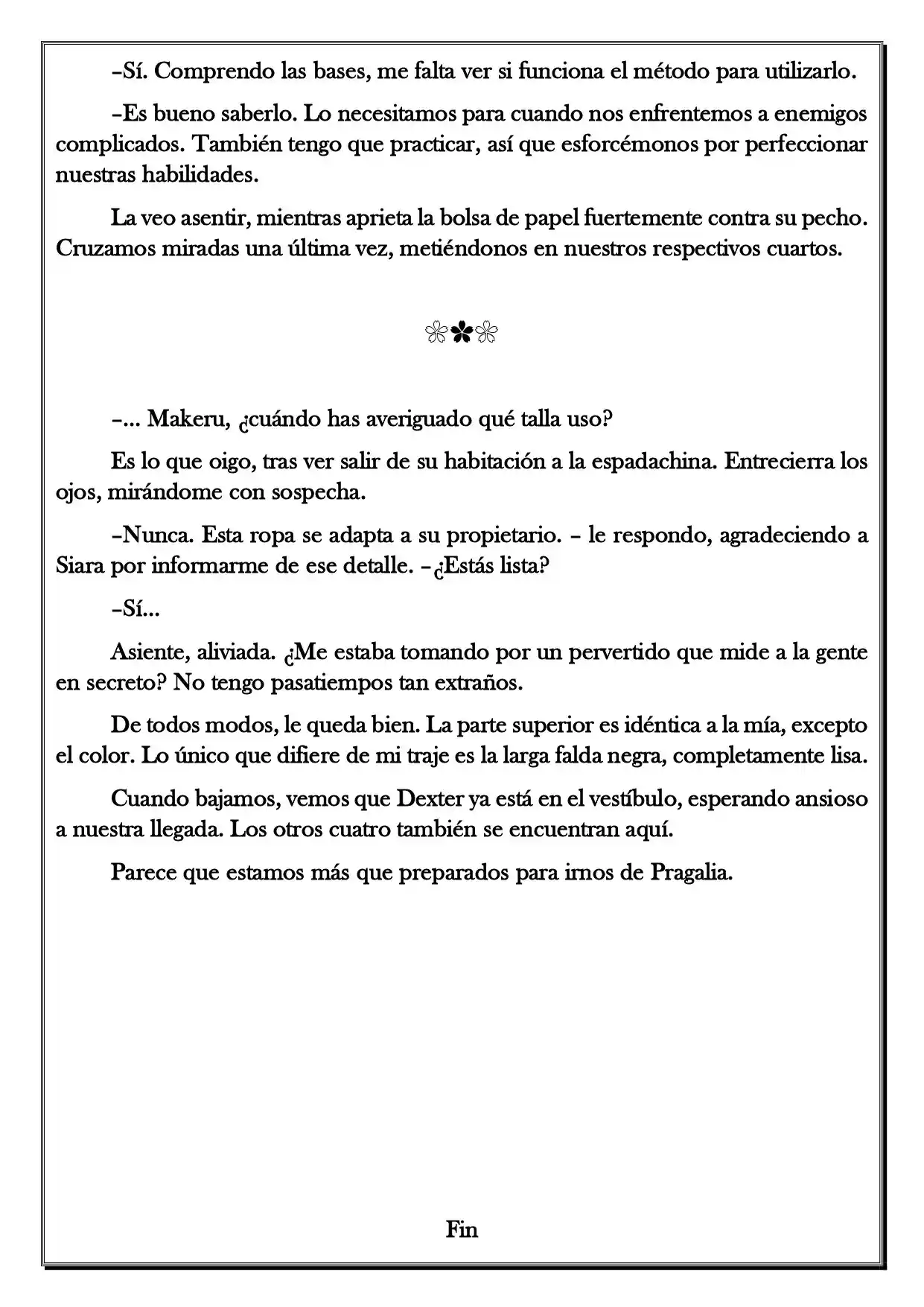 Monochrome Cross - Remade (Novela) - Capítulo 127 - Página 6 - LectorTMOo