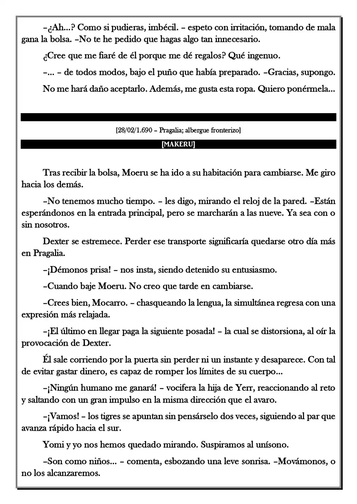Monochrome Cross - Remade (Novela) - Capítulo 128 - Página 3 - LectorTMOo