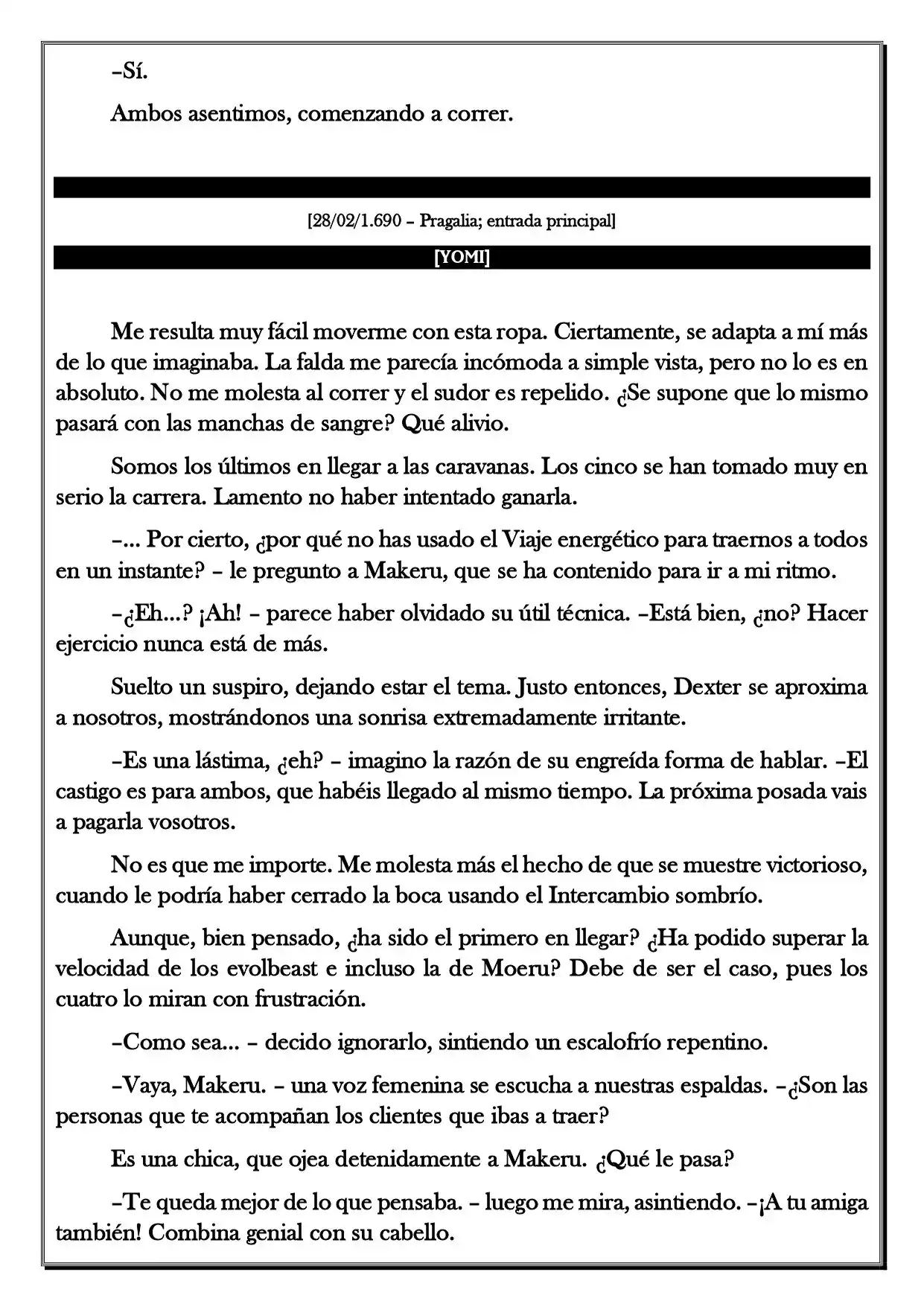 Monochrome Cross - Remade (Novela) - Capítulo 128 - Página 4 - LectorTMOo