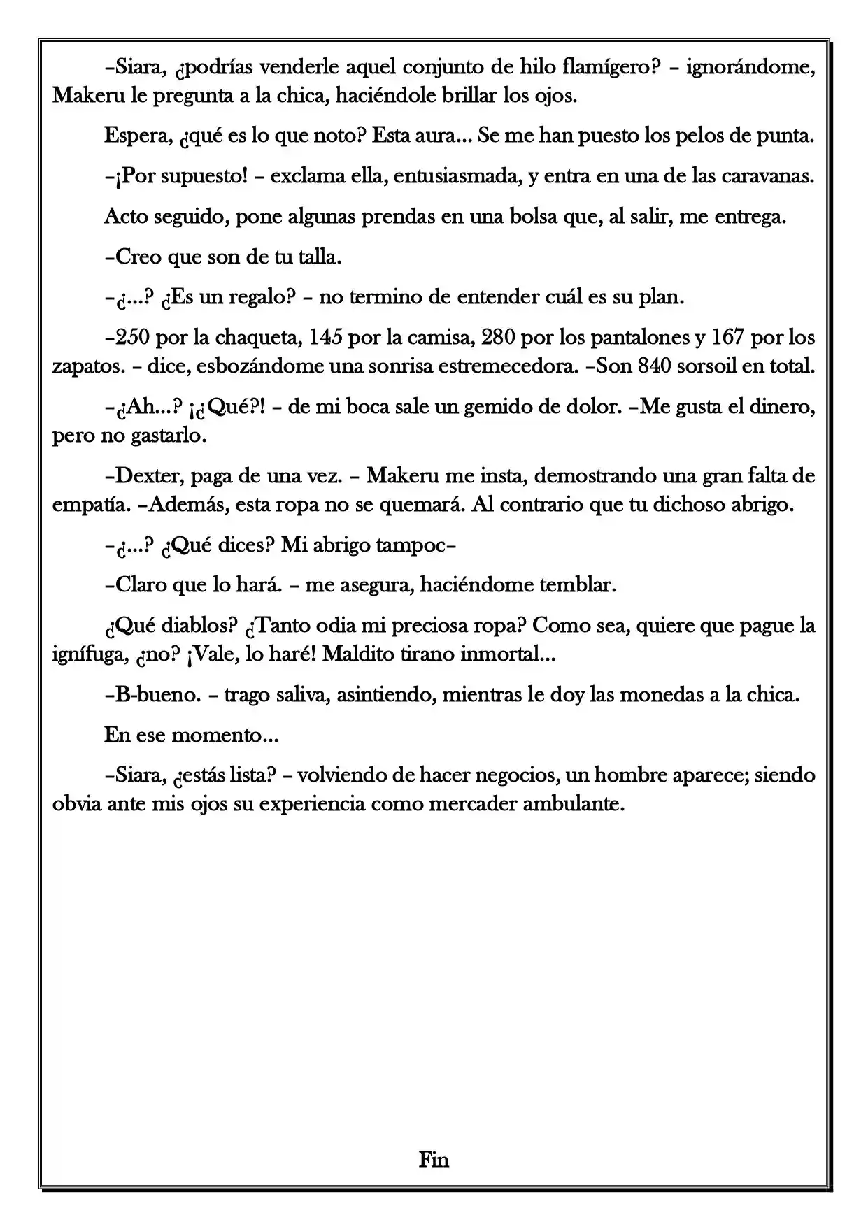 Monochrome Cross - Remade (Novela) - Capítulo 128 - Página 6 - LectorTMOo