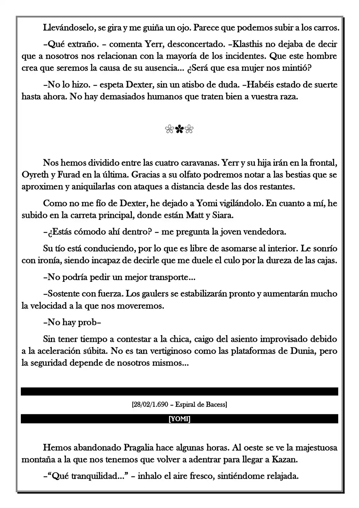 Monochrome Cross - Remade (Novela) - Capítulo 129 - Página 3 - LectorTMOo