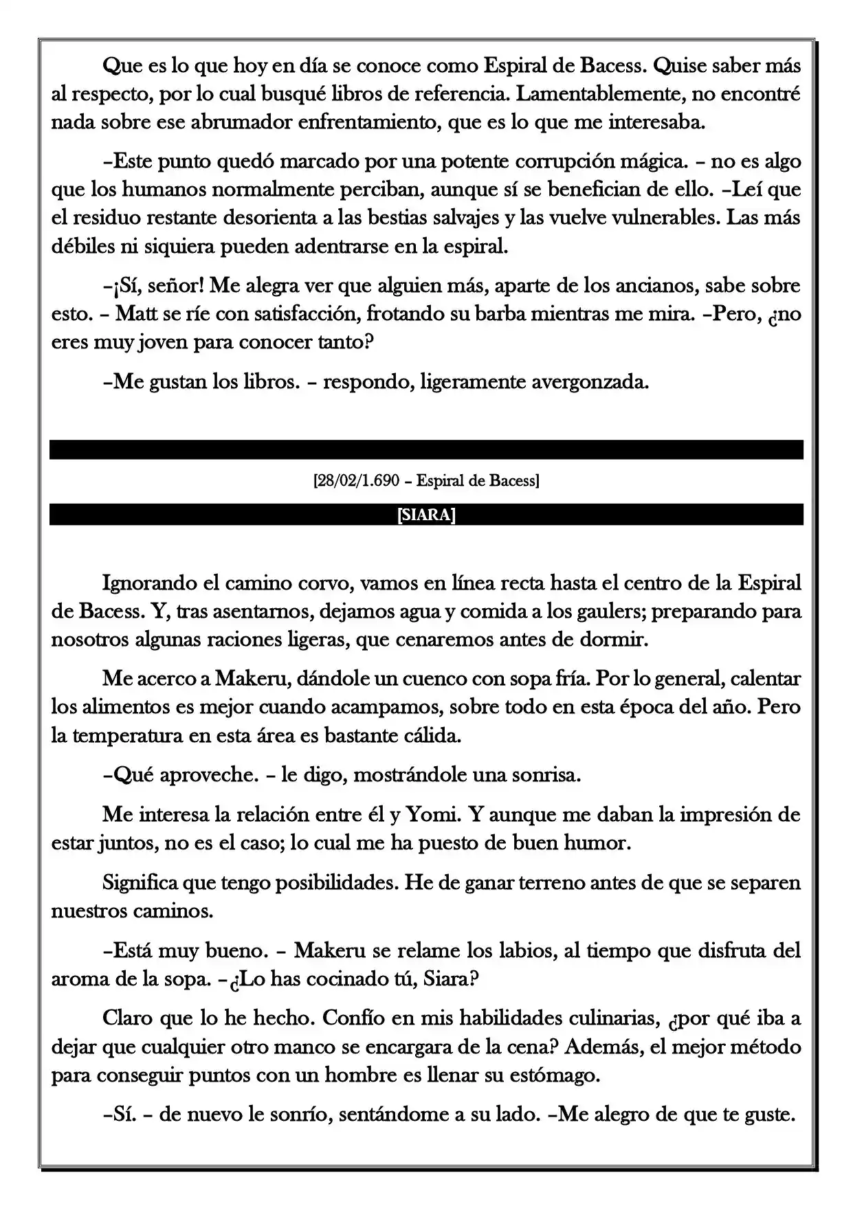 Monochrome Cross - Remade (Novela) - Capítulo 129 - Página 5 - LectorTMOo