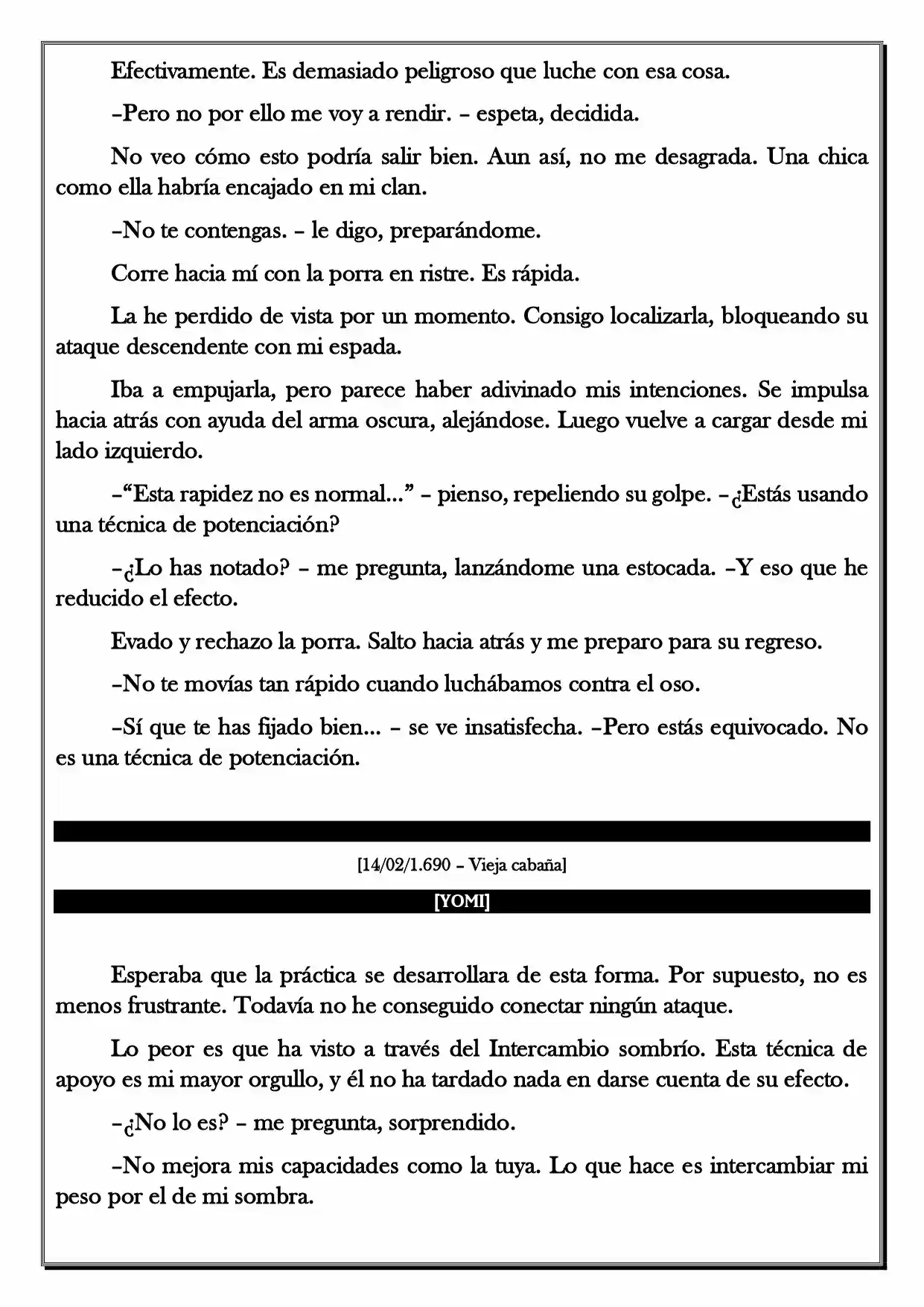 Monochrome Cross - Remade (Novela) - Capítulo 13 - Página 4 - LectorTMOo