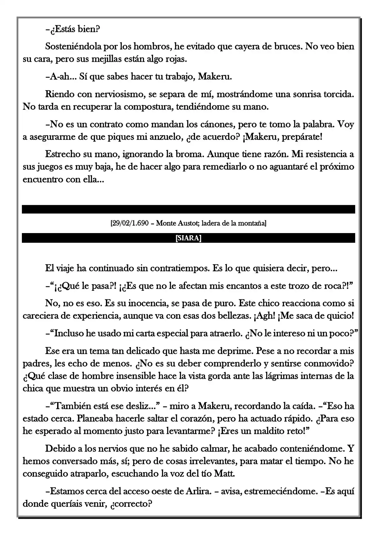 Monochrome Cross - Remade (Novela) - Capítulo 130 - Página 4 - LectorTMOo