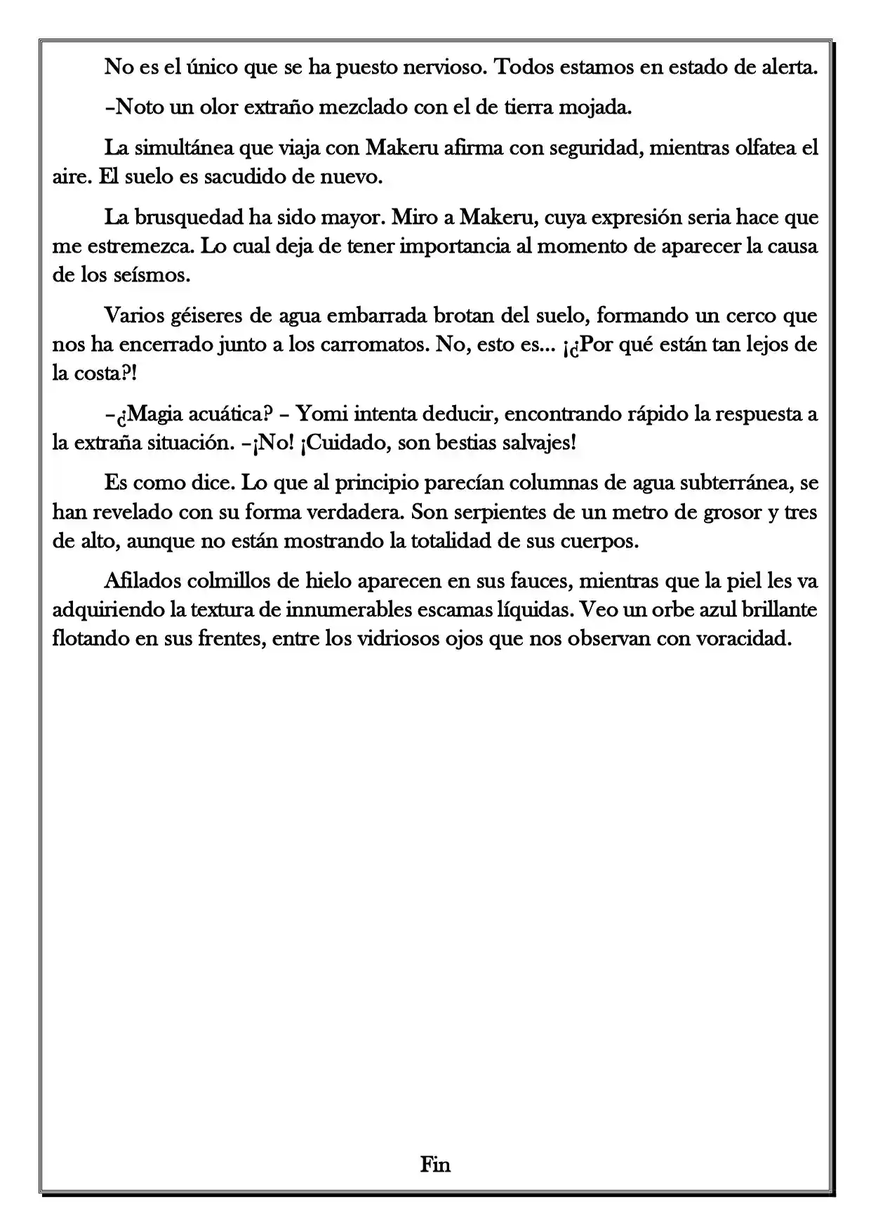 Monochrome Cross - Remade (Novela) - Capítulo 130 - Página 6 - LectorTMOo
