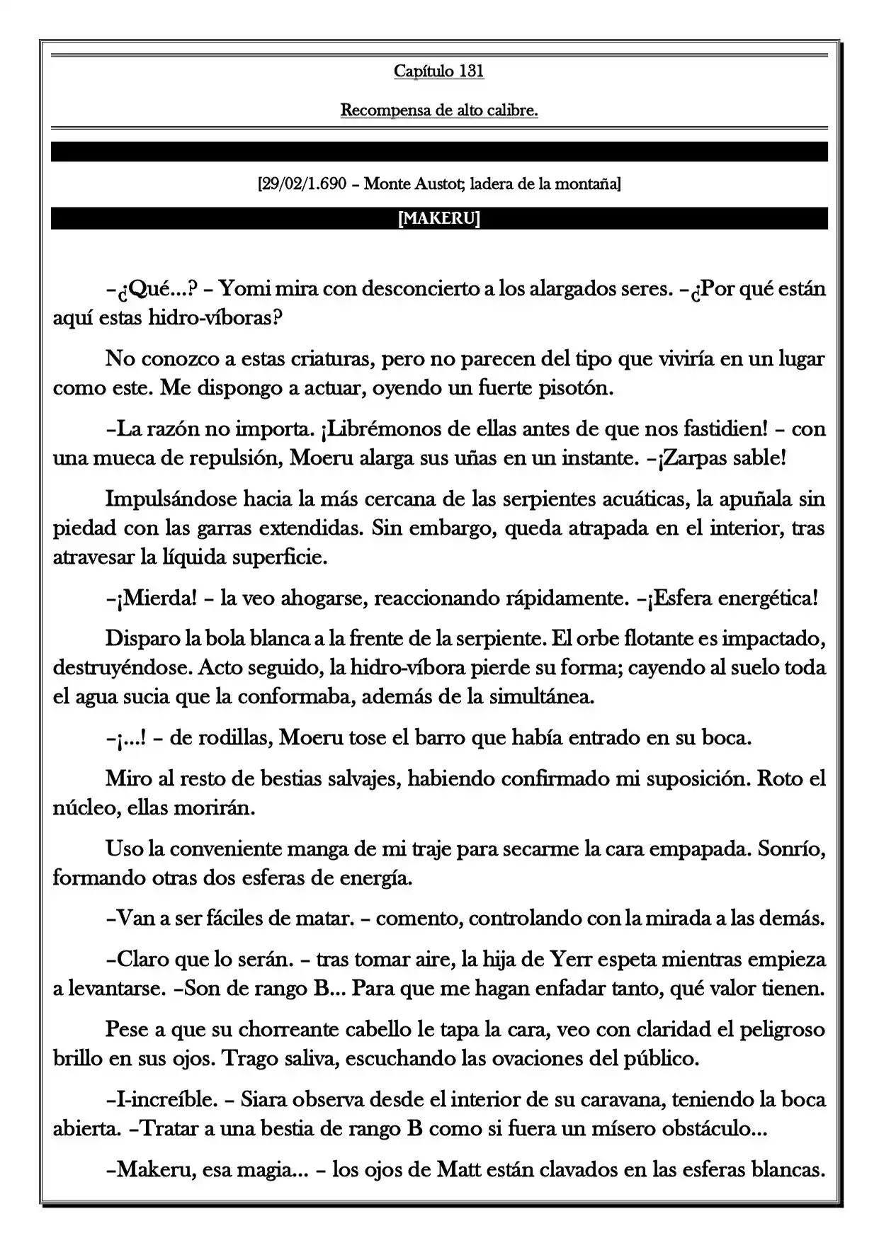 Monochrome Cross - Remade (Novela) - Capítulo 131 - Página 2 - LectorTMOo