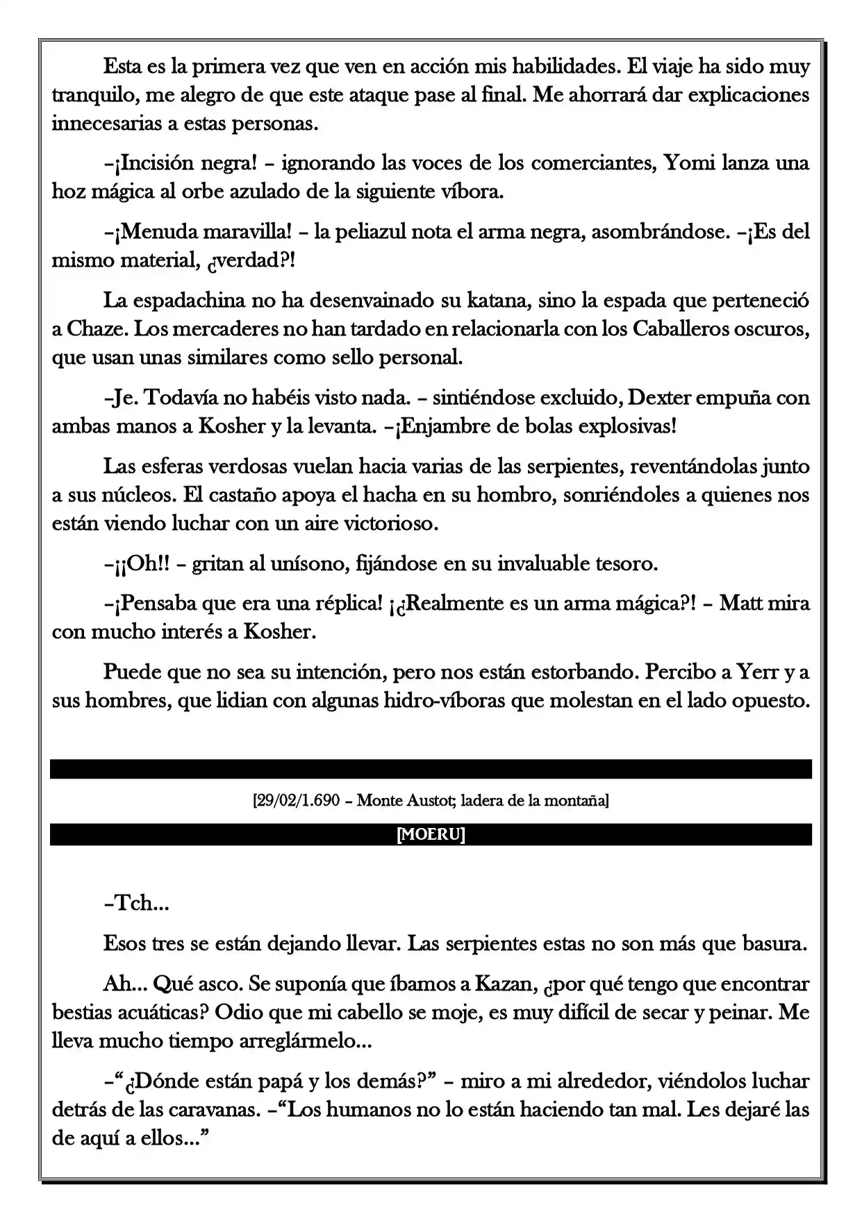 Monochrome Cross - Remade (Novela) - Capítulo 131 - Página 3 - LectorTMOo