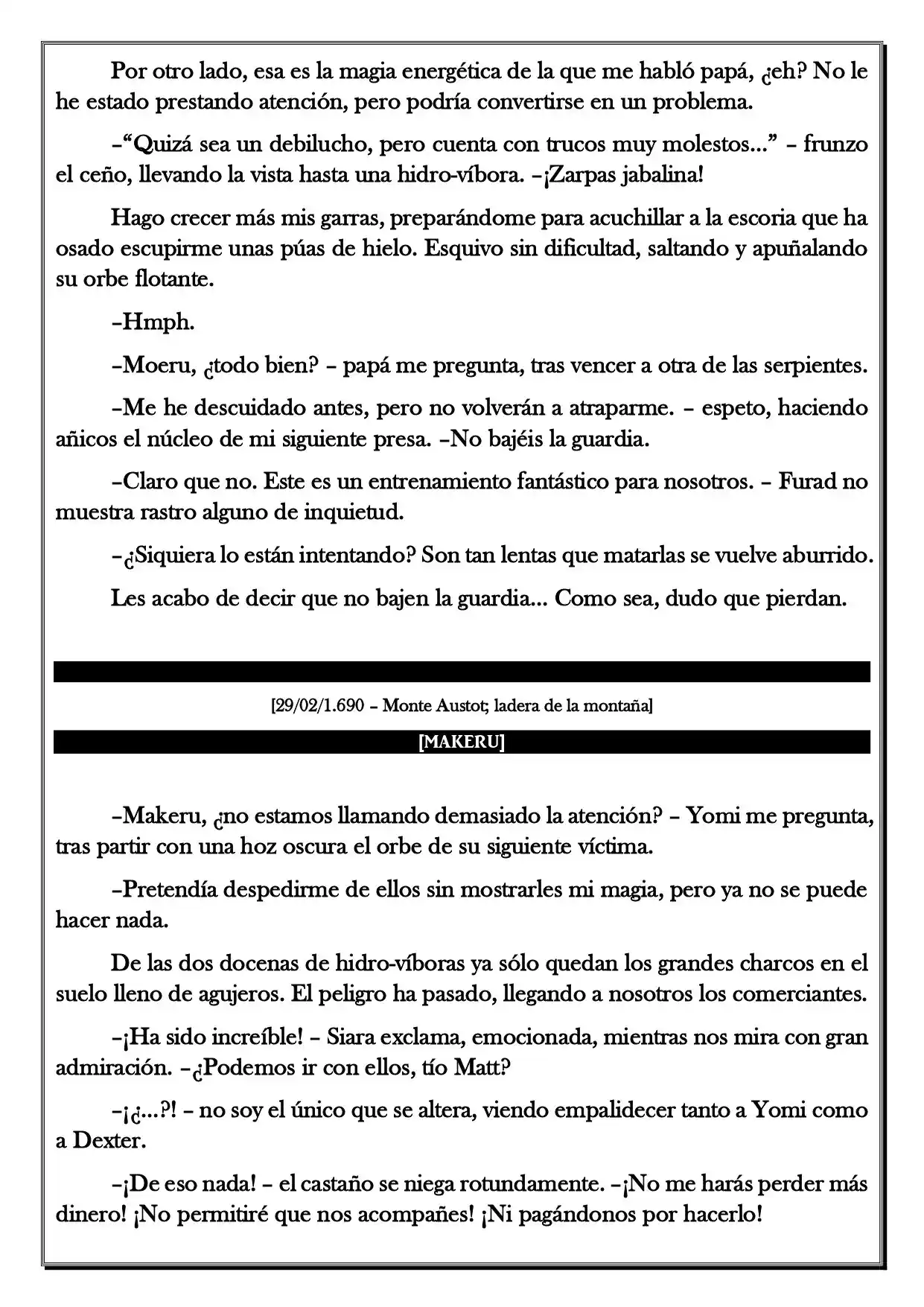 Monochrome Cross - Remade (Novela) - Capítulo 131 - Página 4 - LectorTMOo