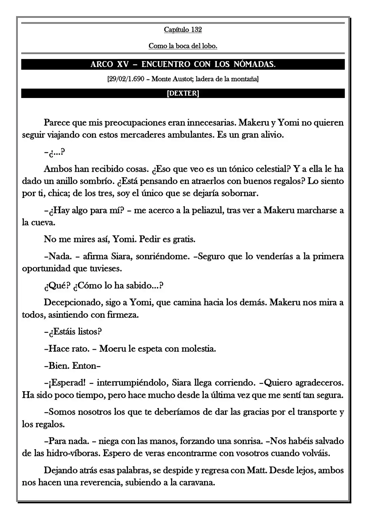 Monochrome Cross - Remade (Novela) - Capítulo 132 - Página 2 - LectorTMOo