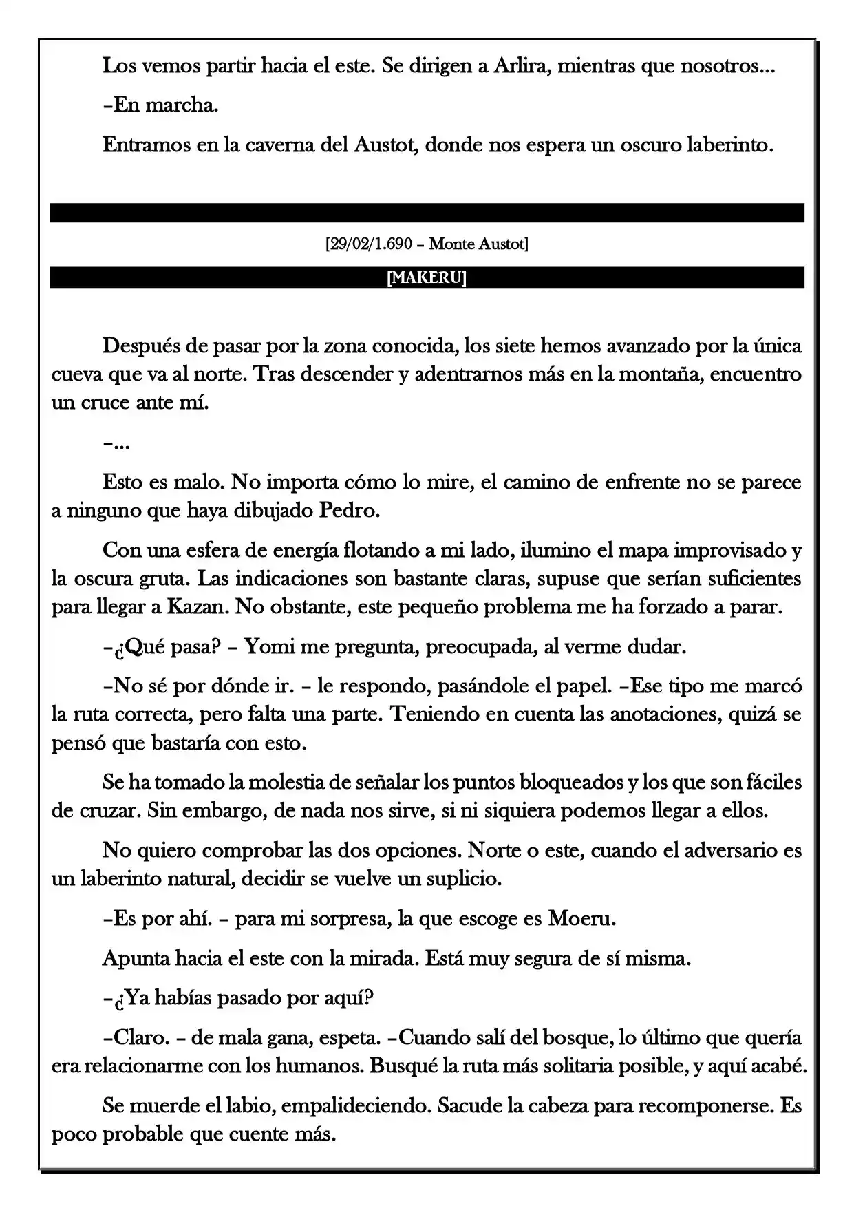 Monochrome Cross - Remade (Novela) - Capítulo 132 - Página 3 - LectorTMOo