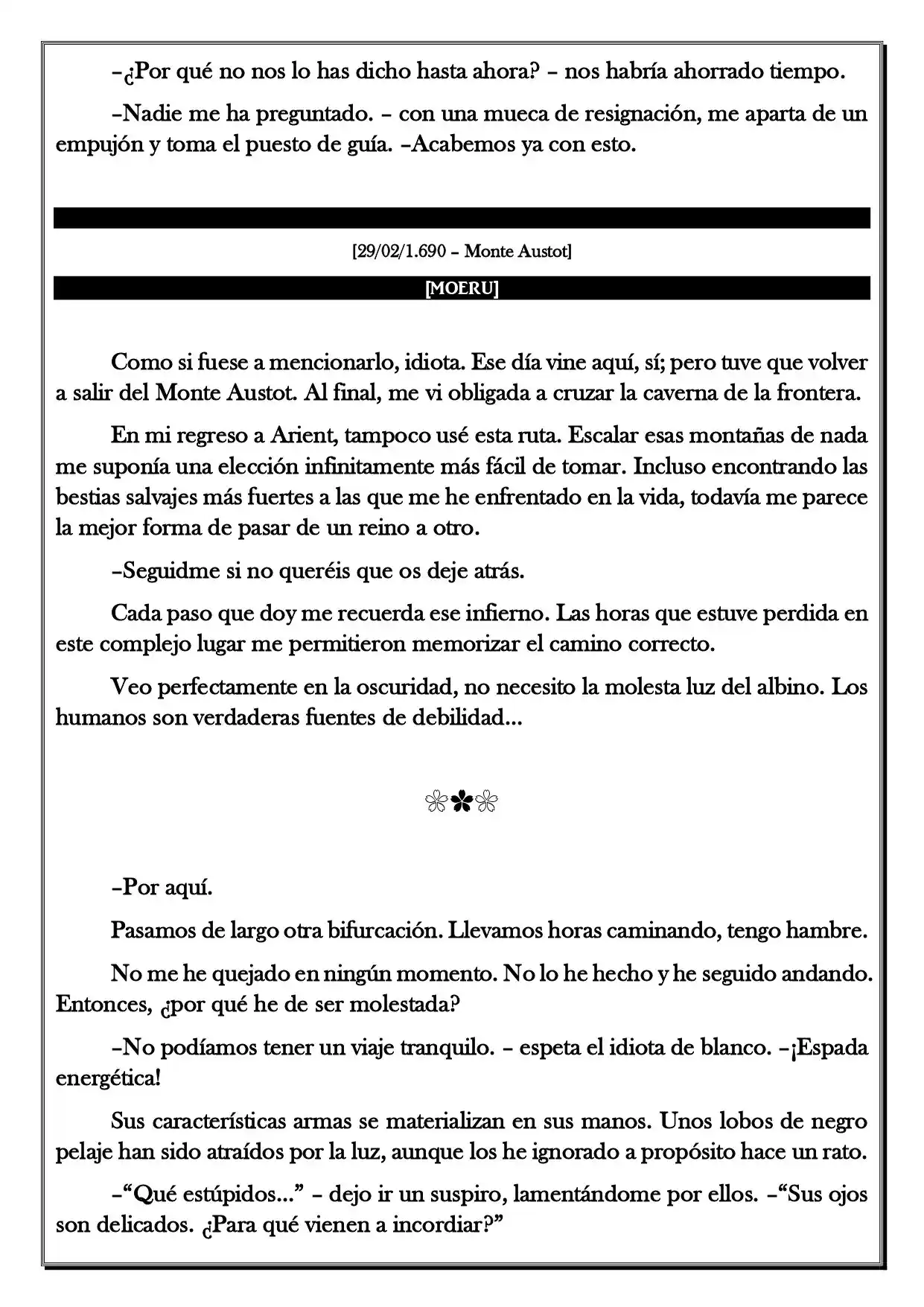 Monochrome Cross - Remade (Novela) - Capítulo 132 - Página 4 - LectorTMOo