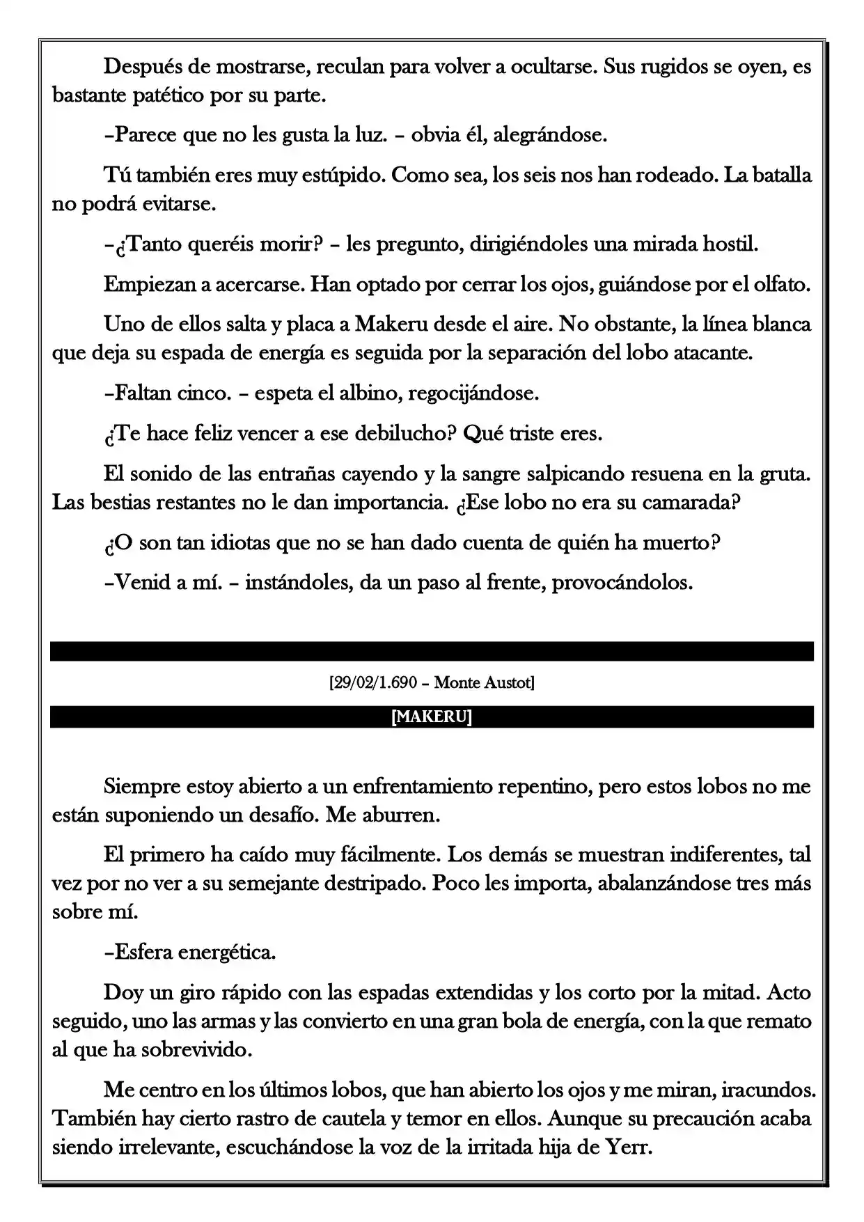 Monochrome Cross - Remade (Novela) - Capítulo 132 - Página 5 - LectorTMOo